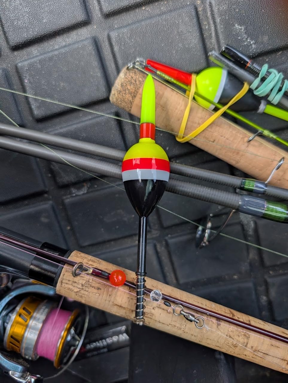 QualyQualy 4PCS Lighted Slip Bobbers Fishing Floats Glow in the Dark Spring Bobber for Crappie Walleyes Fishing customer photo 2