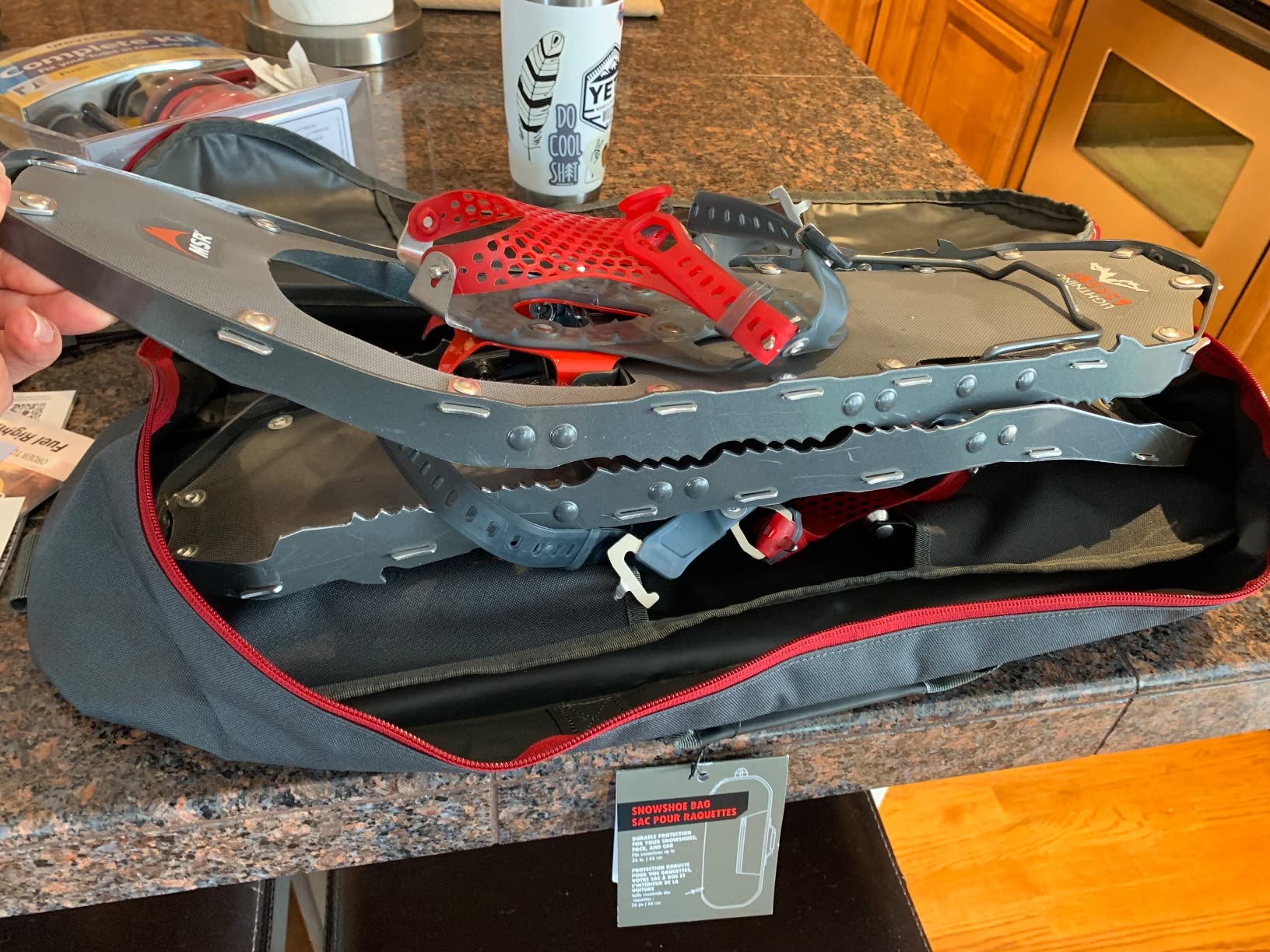 MSR Snowshoe Bag, Tote Bag for Carrying, Packing and Storing Snowshoes, Fits Snowshoes Up to 25 Inches customer photo 2
