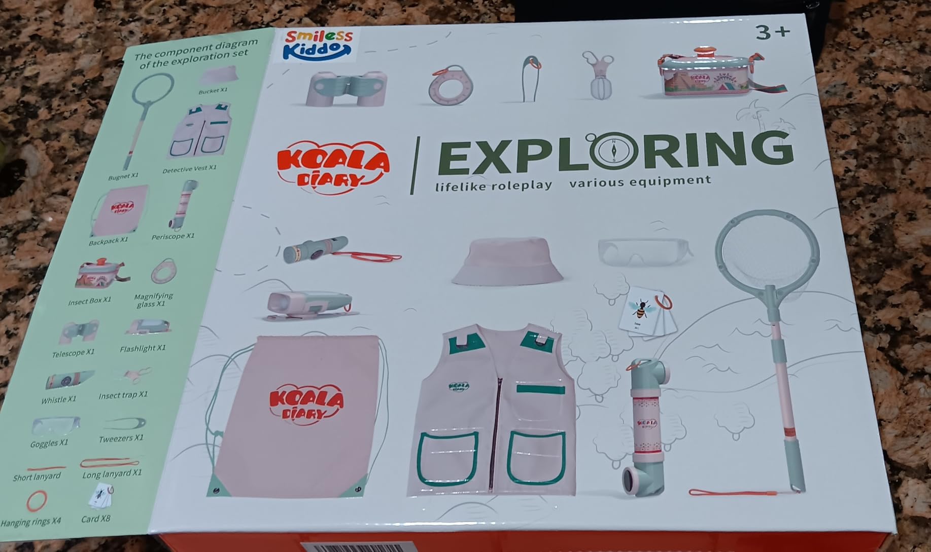 27 Pcs Bug Catching Kit, Kids Nature Explorer Set with Outdoor Tools | 27-Piece Explorer Kit, Insect Catching Tools, Magnifying Glass, Bug Viewer, Outdoor Adventure, Nature Science Kit, Kids 3+ customer photo 2
