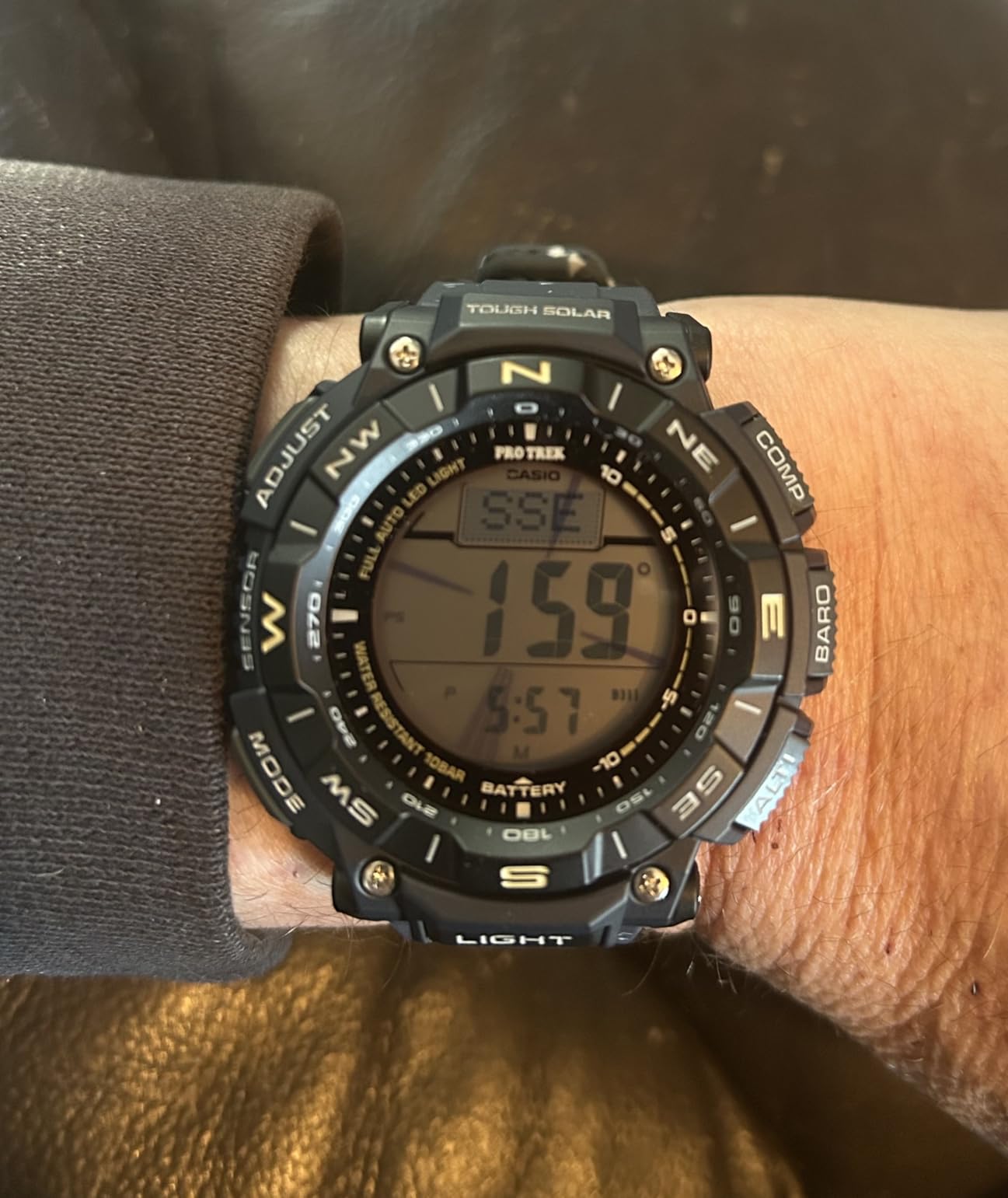 Casio Pro Trek Tough Solar Environmentally Friendly Bio-Based Resin Digital Watch customer photo 1