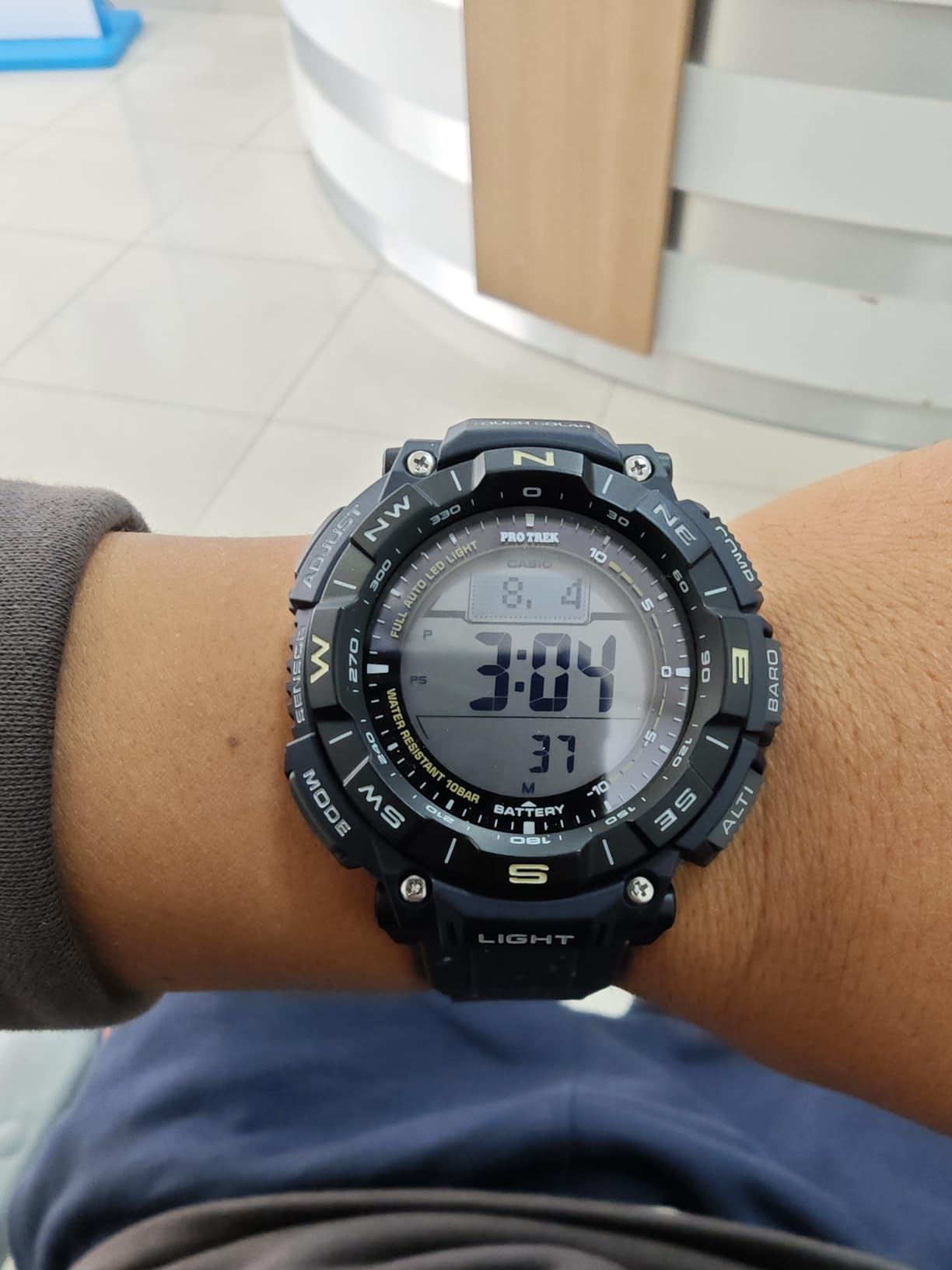 Casio Pro Trek Tough Solar Environmentally Friendly Bio-Based Resin Digital Watch customer photo 2