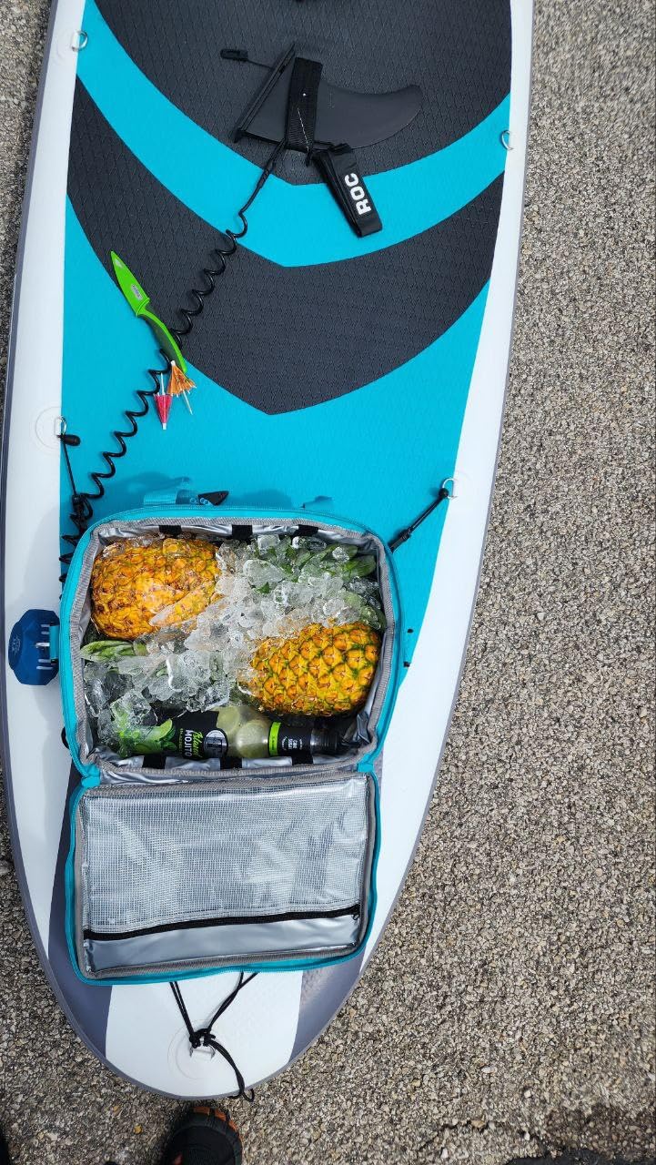 27L Paddle Board Cooler Bag, Waterproof SUP Deck Bag | With Detachable Bottle Opener, SUP Cooler & Paddleboard Accessories for Outdoor customer photo 2