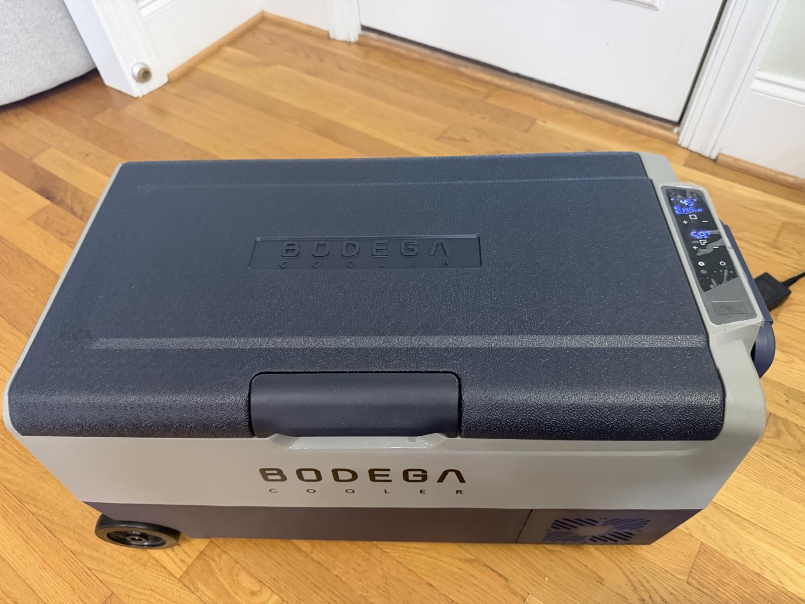 BODEGACOOLER 12 Volt Portable Refrigerator,64 Quart Car Fridge Dual Zone -4℉-68℉,60L Car Freezer APP Control,Electric Compressor Cooler 12/24V DC and 100-240V AC for RV,Camping,Travel,Truck,Vehicles customer photo 2