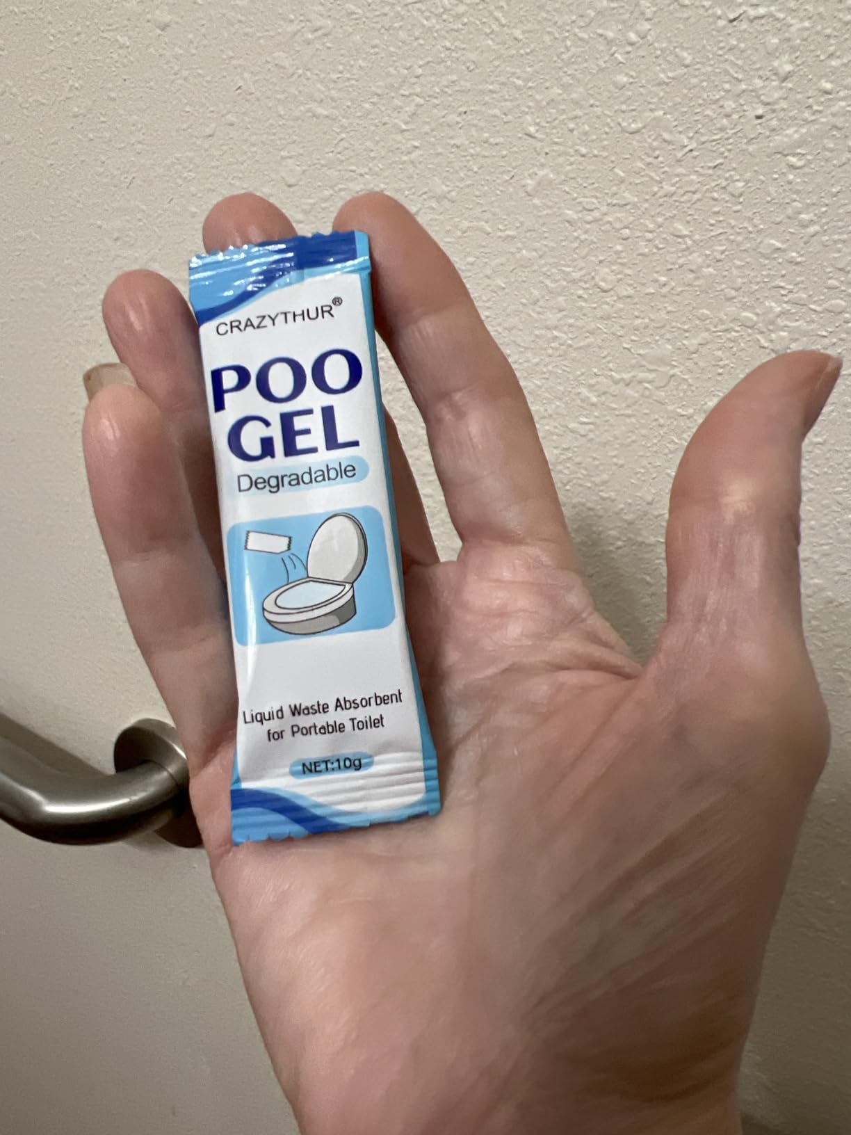 Poo Powder for Portable Toilet Gel Powder, Camping Toilet Gel | Pee Powder, Eco Toilet Gel for 650ml Urine/10g, Toilet Gel Powder for Outdoor Camping and Hiking customer photo 2