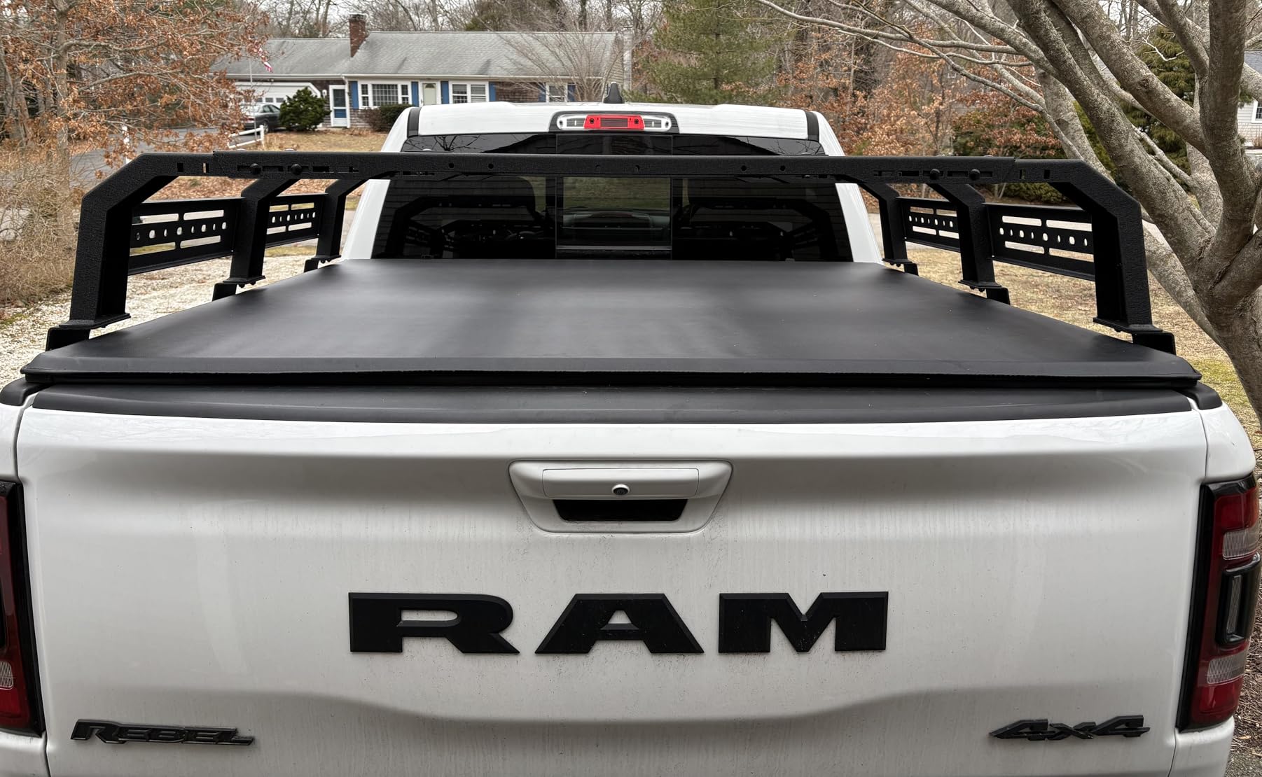 Overland Bed Rack for Full-Size & Mid-Size Pickup Truck Compatible with Tonneau Cover | No Drilling Installation customer photo 1