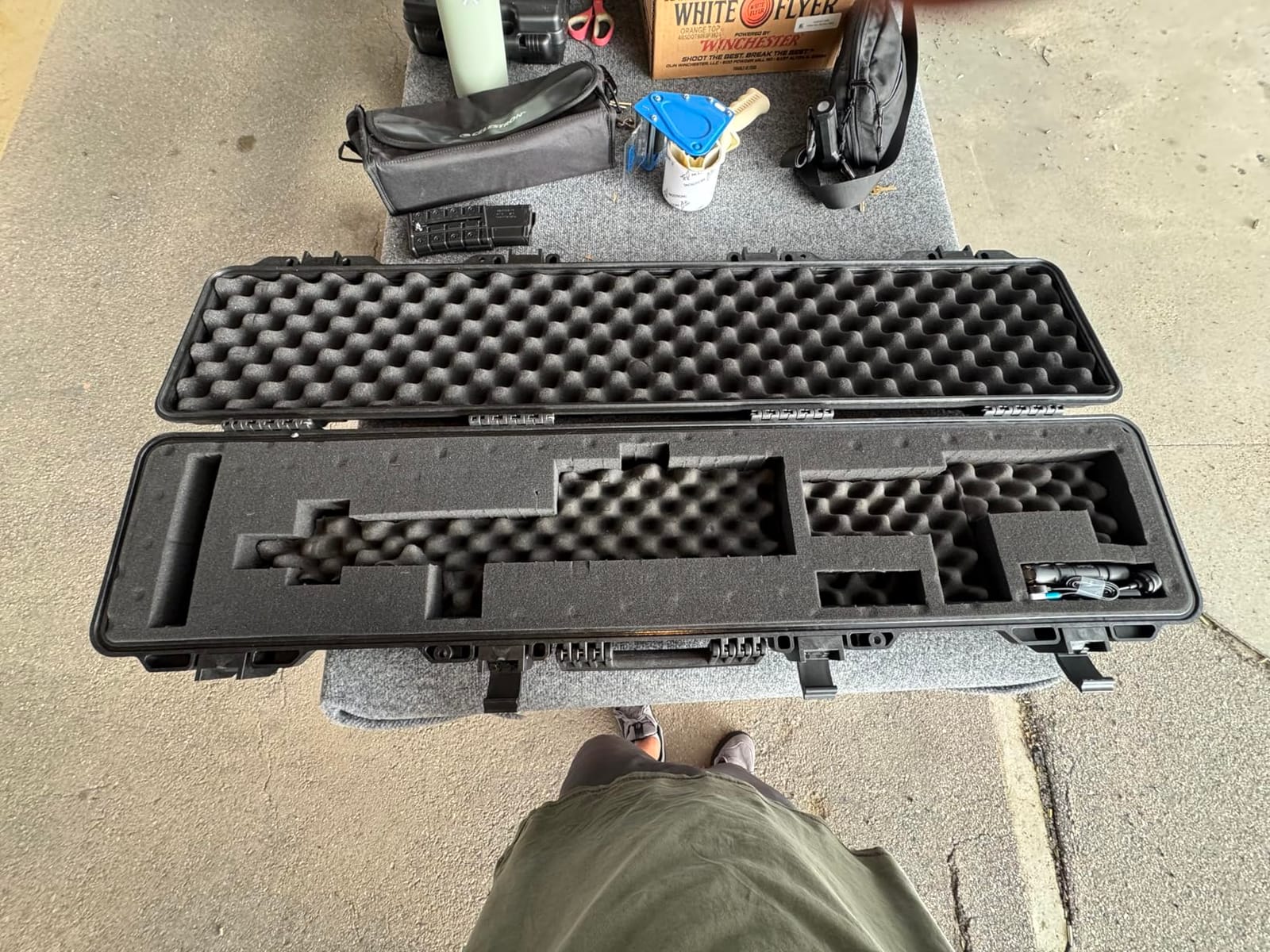 Durabox All Weather Hard Case - TSA Approved Rifle Case with Customizable Foam, Ergonomic Handle - Waterproof Travel Case for Rifles, Guns, Shotguns, Ammo, Scopes and Other Gear customer photo 2