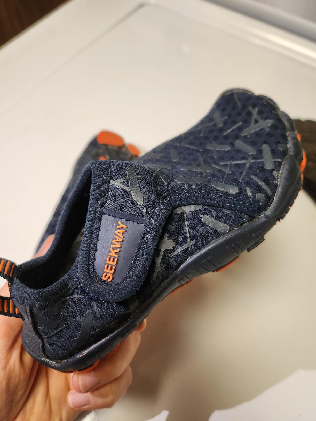 SEEKWAY Barefoot Water Shoes for Kids - Wide Toe Box and Quick-Dry Sand Shoes Toddler for Hiking Swim Beach Pool Kayak Sport customer photo 1