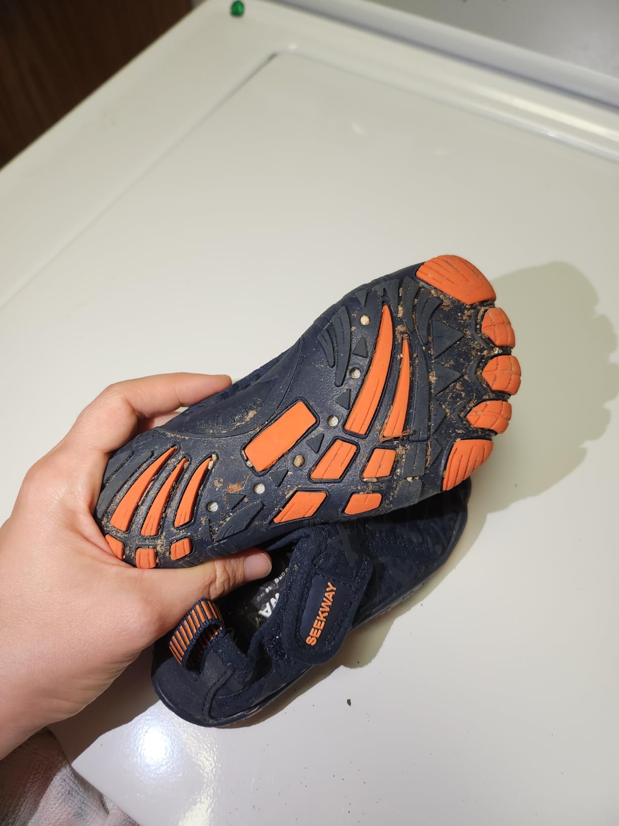 SEEKWAY Barefoot Water Shoes for Kids - Wide Toe Box and Quick-Dry Sand Shoes Toddler for Hiking Swim Beach Pool Kayak Sport customer photo 2
