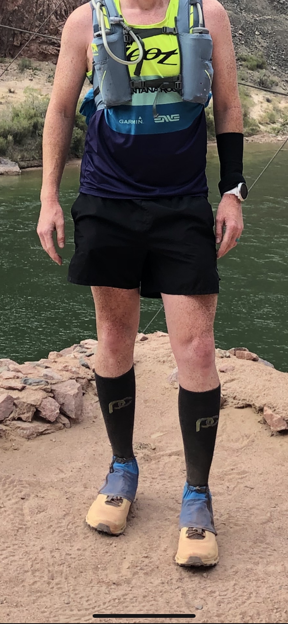 Kahtoola INSTAgaiter Low Gaiters for Hiking, Trail Running, Mountaineering, Hunting, Rocky Terrain, Mud, Snow & Ice customer photo 2