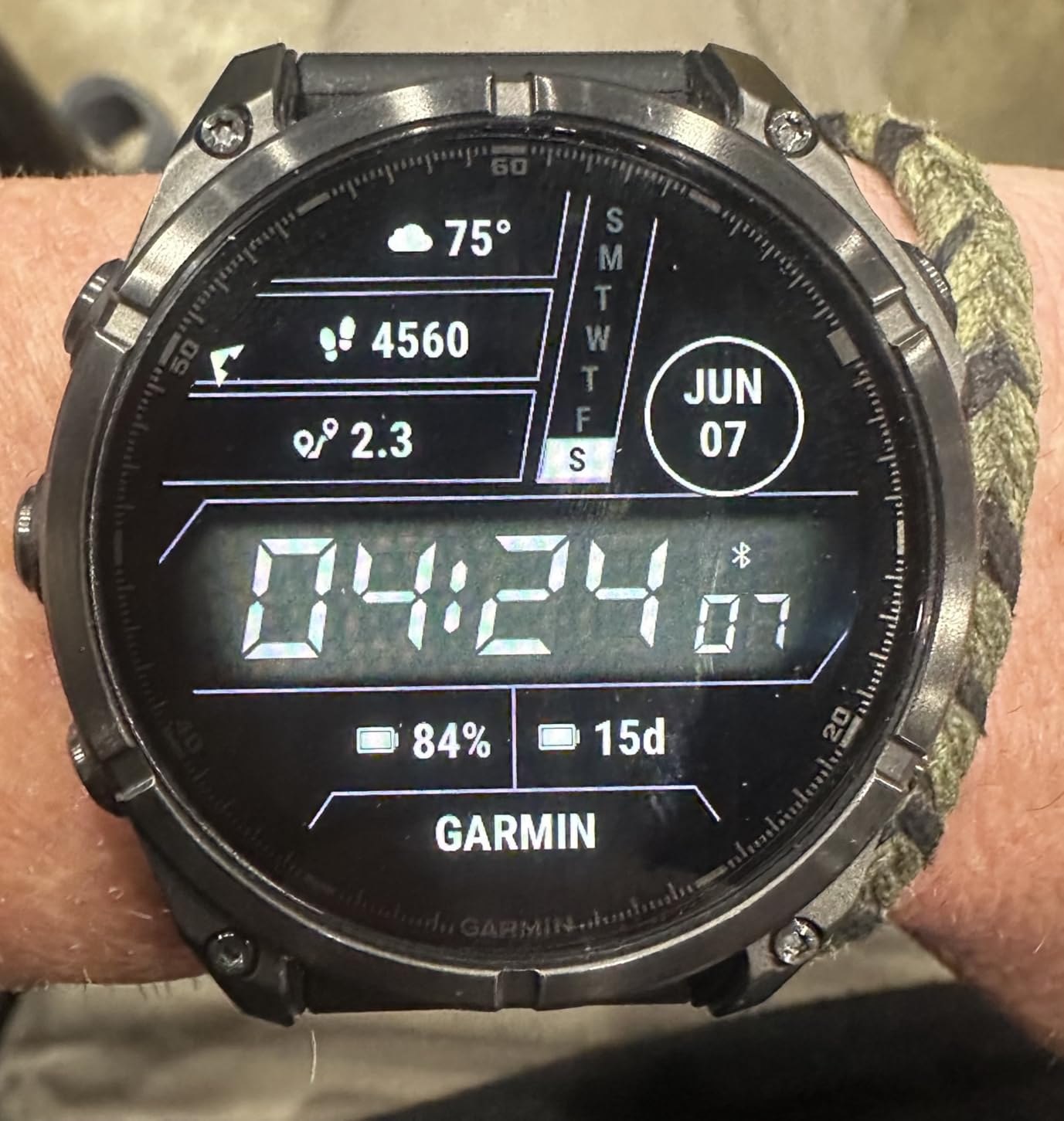 Garmin fēnix 8, 47mm, Black | Premium Multisport Smartwatch, AMOLED Display, GPS, Built-In Flashlight, Dive-Rated, Built-In Speakers & Mic customer photo 1