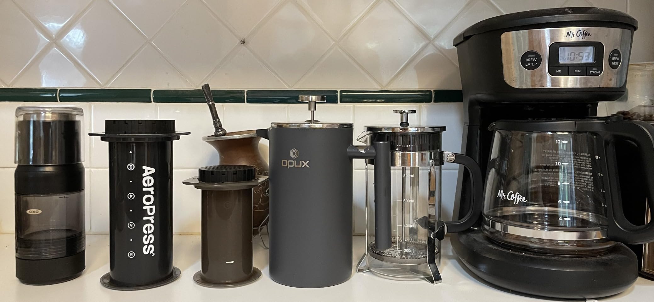 OXO Brew Portable Rapid Coffee Brewer | Reusable Filter, Small, Quick Brew in 5 Minutes or Less, Easy-Clean Carafe, Hot or Cold customer photo 1