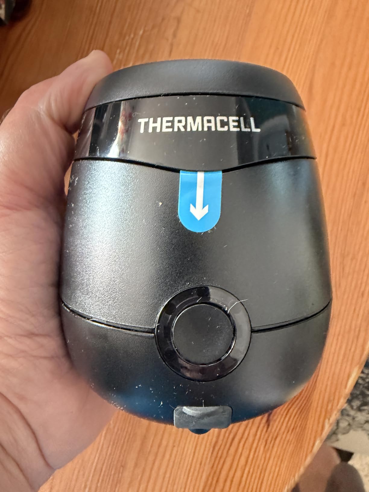 Thermacell E-ZoneGuard Patio Max Rechargeable Mosquito Repeller with 20-Foot Zone of Scientifically Proven Outdoor Protection; 12-Hr Battery; 36-Hr Refill; Bug Spray Alternative; Fast Charging Dock customer photo 1