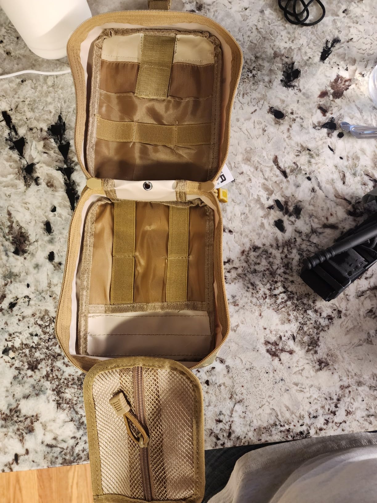Scherber Premium IFAK Kit Trauma Pack Fully Stocked MOLLE Pouch w/CAT Tourniquet, HyFin Vent Chest Seal, & Israeli Bandage Trauma Kit for Emergency, Gunshot, Bleeding, & Major Wound Care (Camouflage) customer photo 1