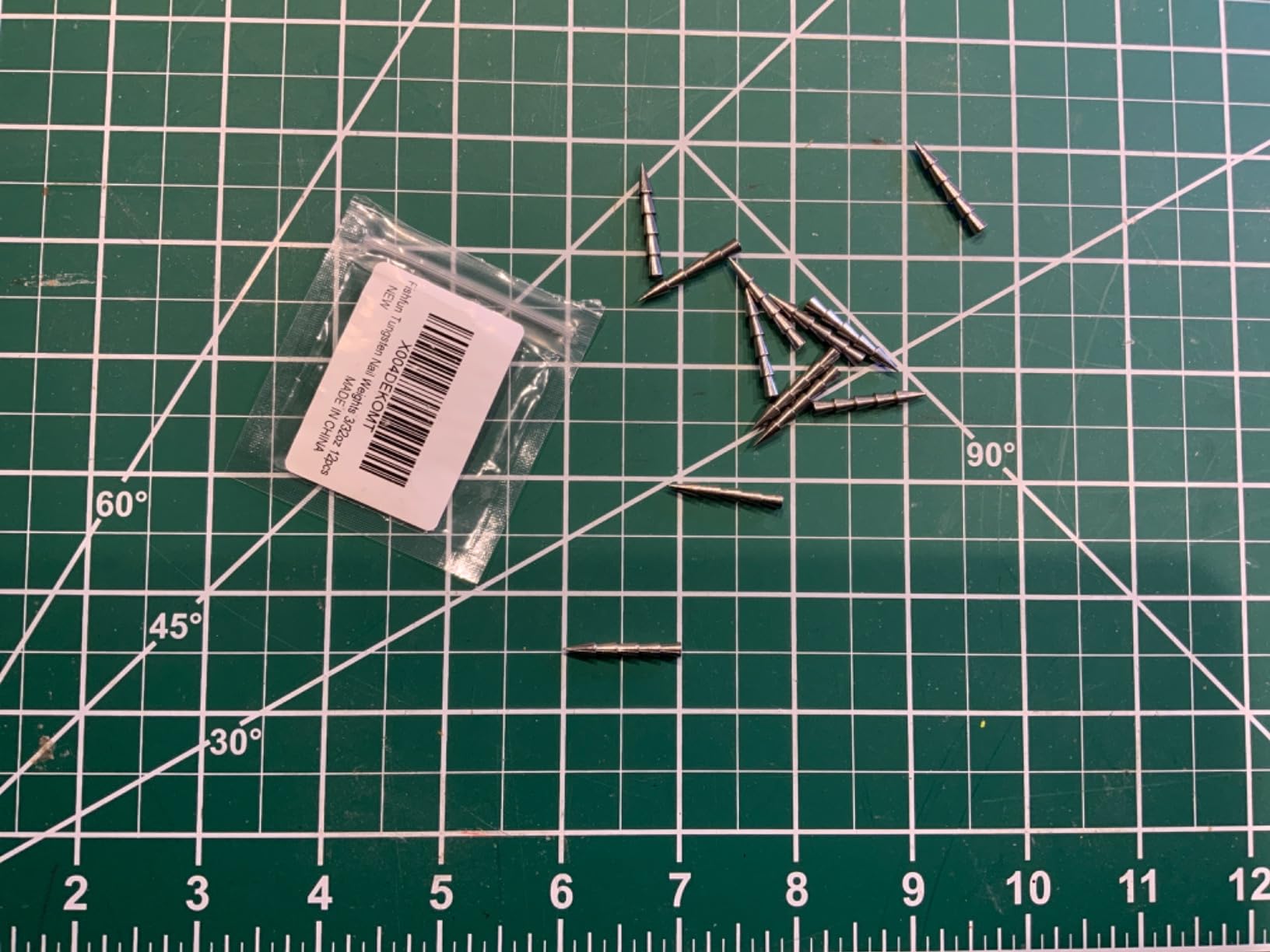 12/20pcs Tungsten Nail Weights for Neko Wacky Rig Fishing, Insert Pencil Worm Sinkers customer photo 1