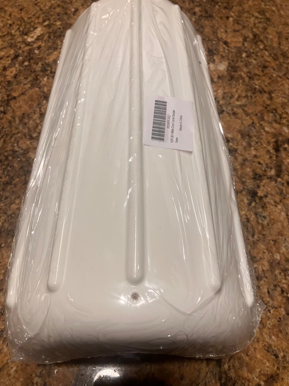 Dock Bumpers Dock Corner Bumpers, Marine Boat Dock Bumpers Fenders | Dock Fenders Bumpers w/ Inflatable Protection, Marine-Grade Soft Vinyl, Stainless Steel Mounting Hardware Included, 8
