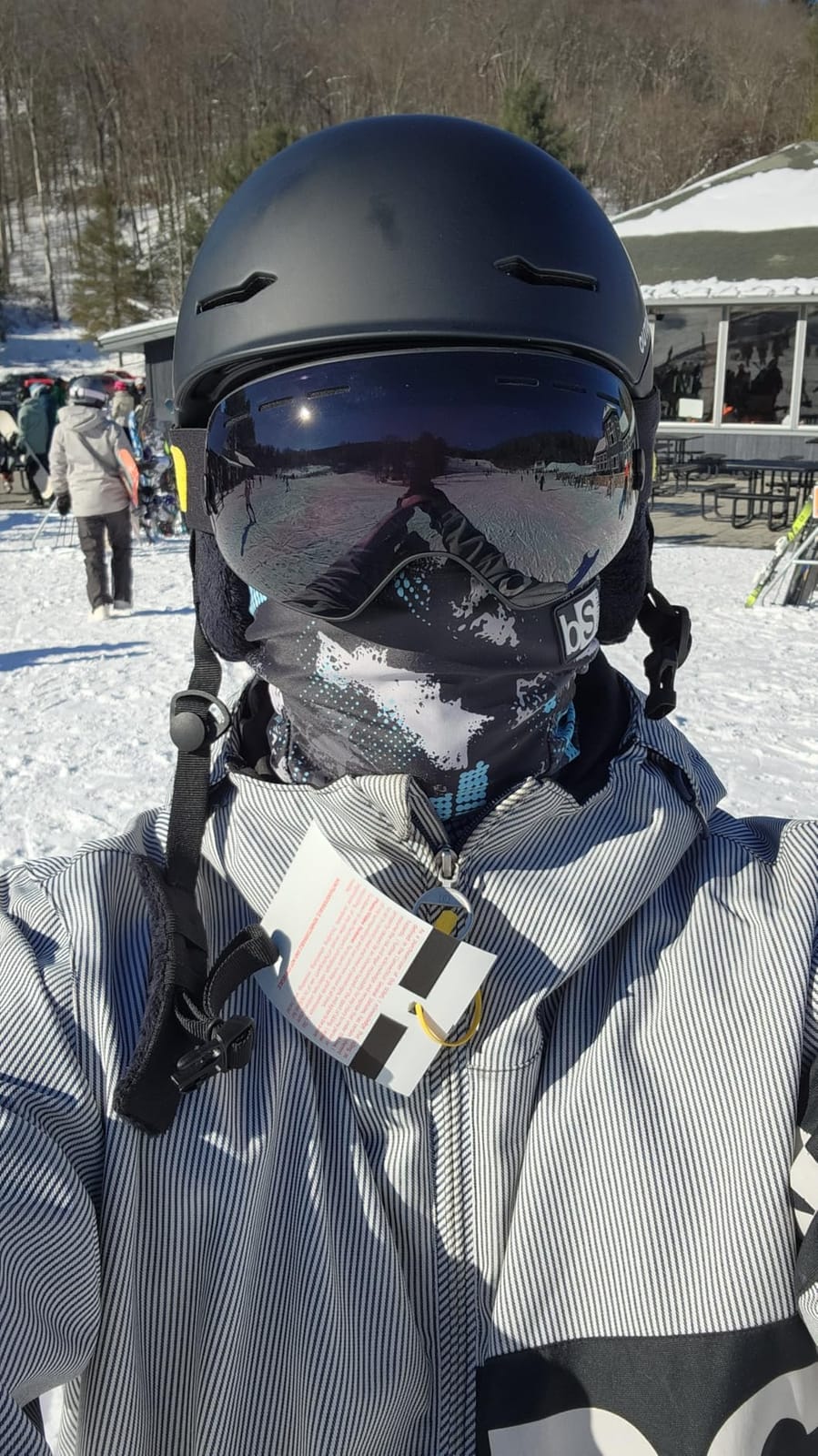 BLACKSTRAP Hood Balaclava Face Mask - Cold Weather Ski Mask, Breathable, Moisture-Wicking, and Helmet-Compatible customer photo 2