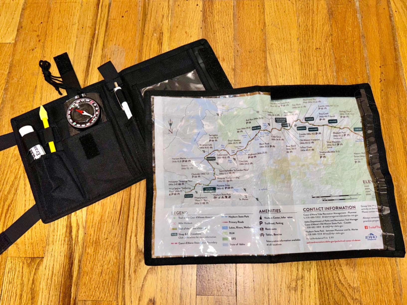 LIVANS Map Case Holder for Land Navigation customer photo 2