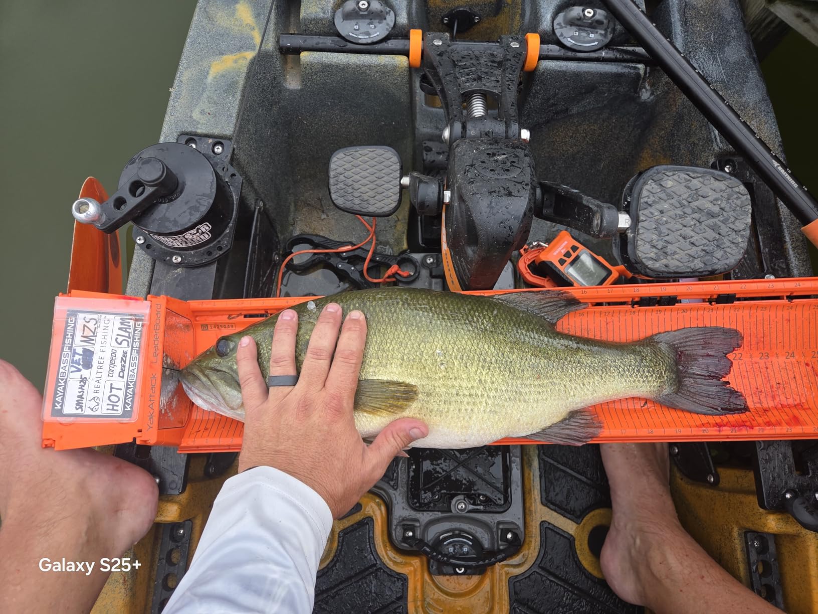 YakAttack LeaderBoard Kayak Fish Measuring Board - Color Options | 28