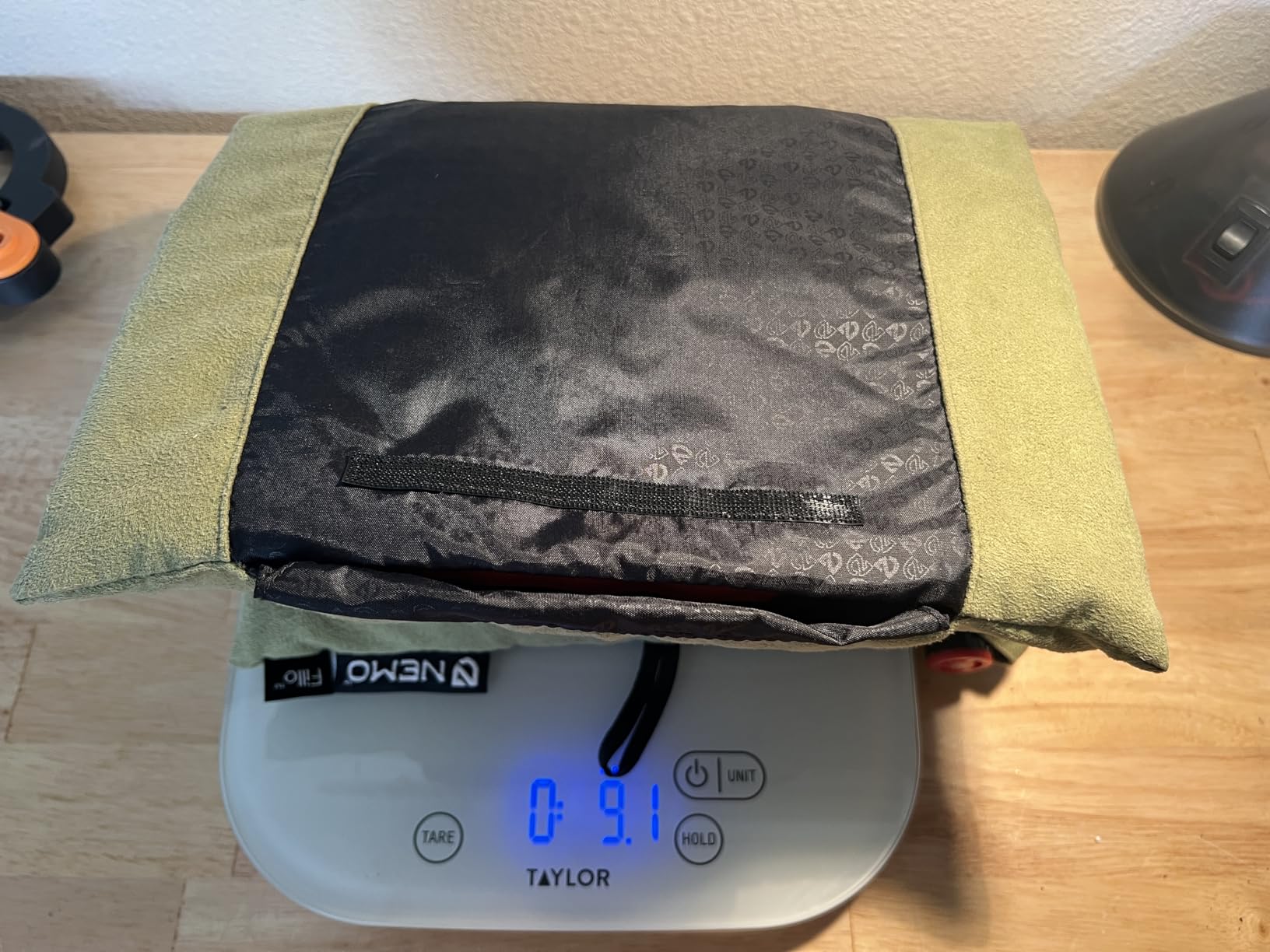 NEMO Fillo Camping Pillow - Black Pearl/Birch Bud | Packable Comfort, Foam Padding, Air Support, Travel, Backpacking customer photo 2