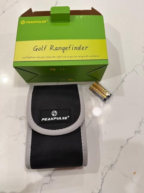 PEAKPULSE Hunting Range Finder 1400Yds - 6X Zoom, Angle Compensation, IP54 Waterproof for Deer & Bow Hunter customer photo 1