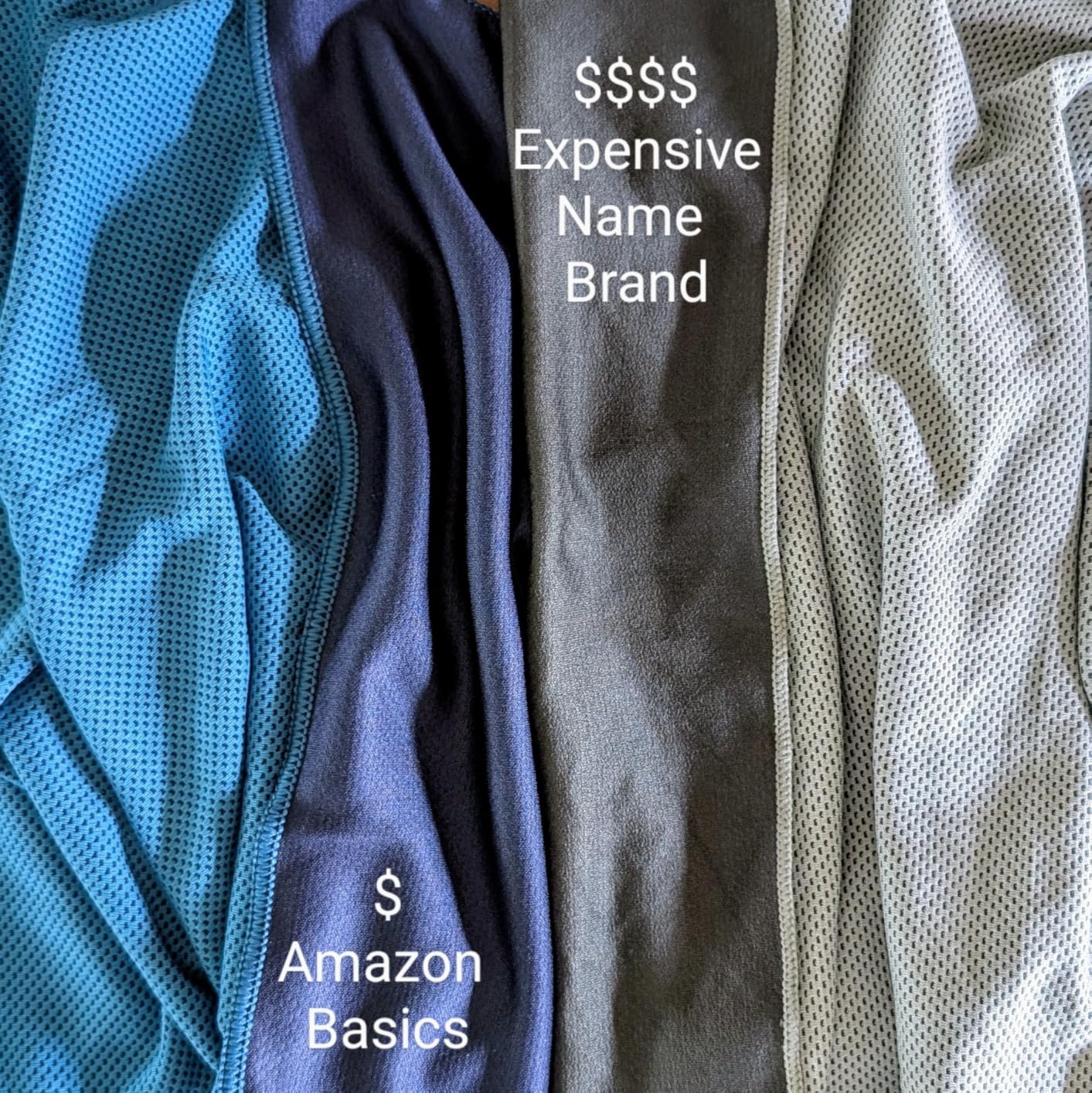 Amazon Basics Cooling Towels for Neck and Face, Sports, Workout Recovery, 40