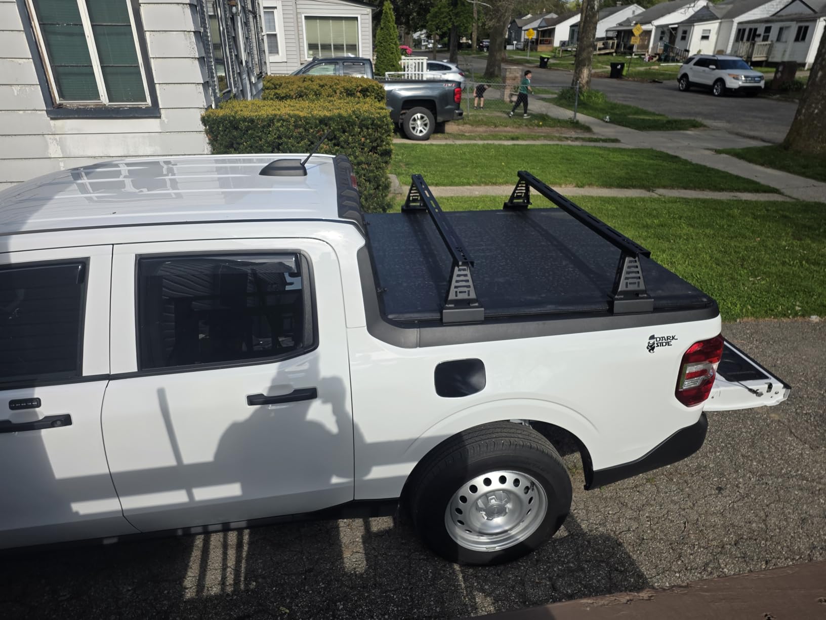 Overland Bed Rack/Bar for Full-Size Trucks Compatible with Retractable Hard Tonneau Cover, Soft Cover/No Drilling customer photo 1