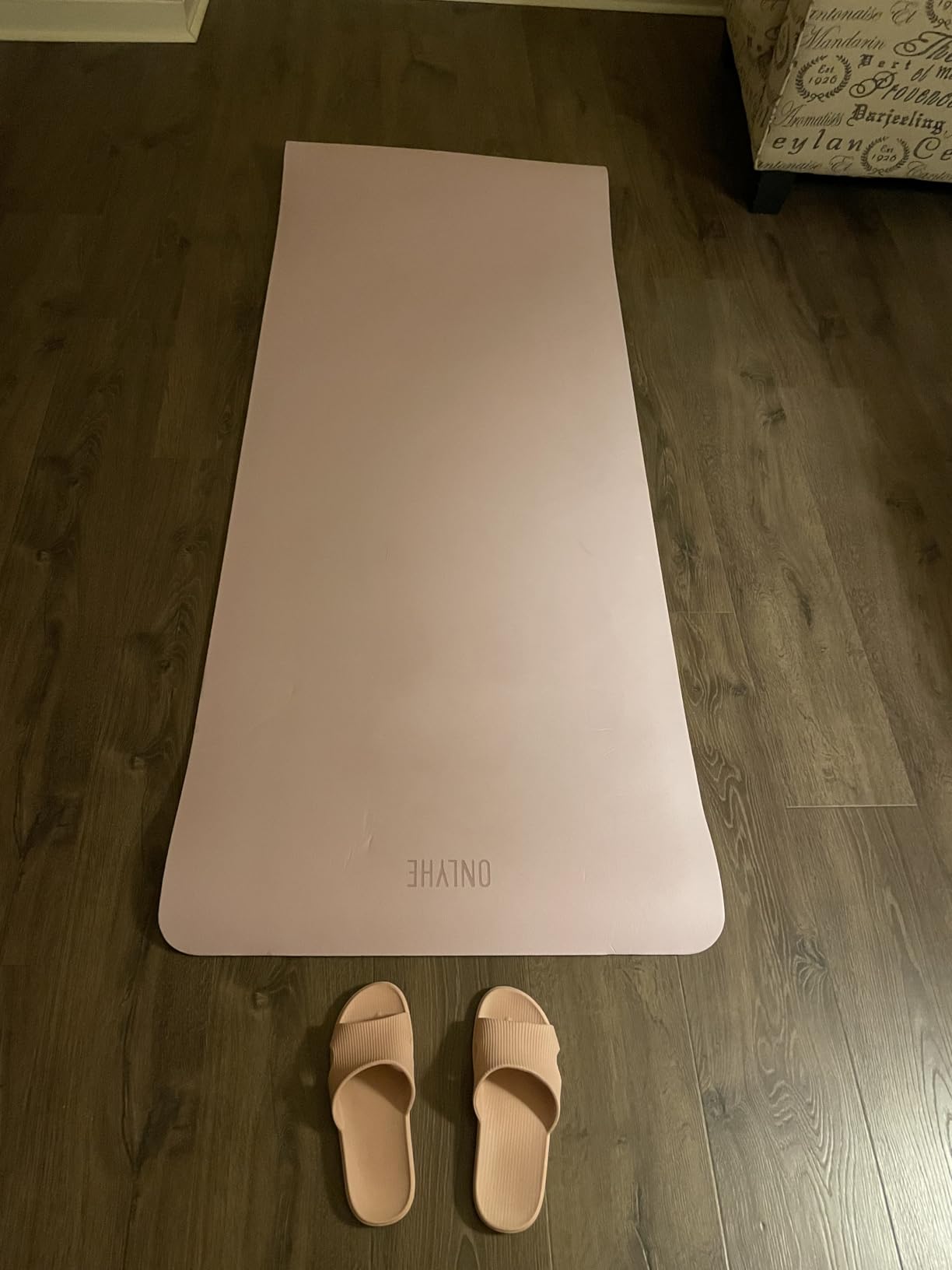 Yoga Mat Extra thick 8mm Exercise mat, Soft Lightweight TPE Fitness Mat with strap, High Elasticity, Anti-fatigue,non-slip mat for Women, Yoga, Camping, Travel, Gym & Outdoor | 72