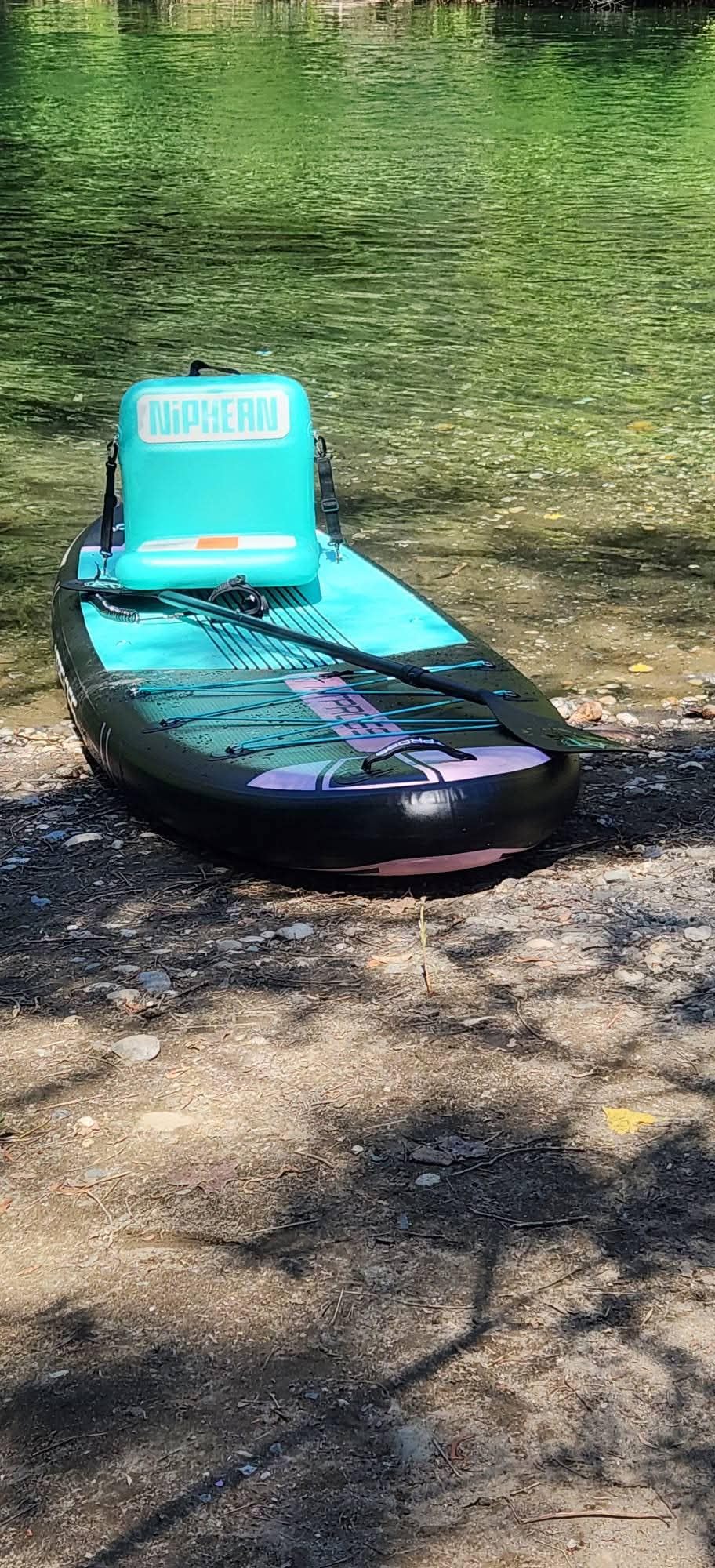 Niphean Kayak Seats with Back Support, Ergonomic Paddle Board Seat | Inflatable Sturdy Kayak Accessories for SUP Paddleboard, Boat, Canoe, Kayak Seat Cushion for Versatile Use customer photo 2