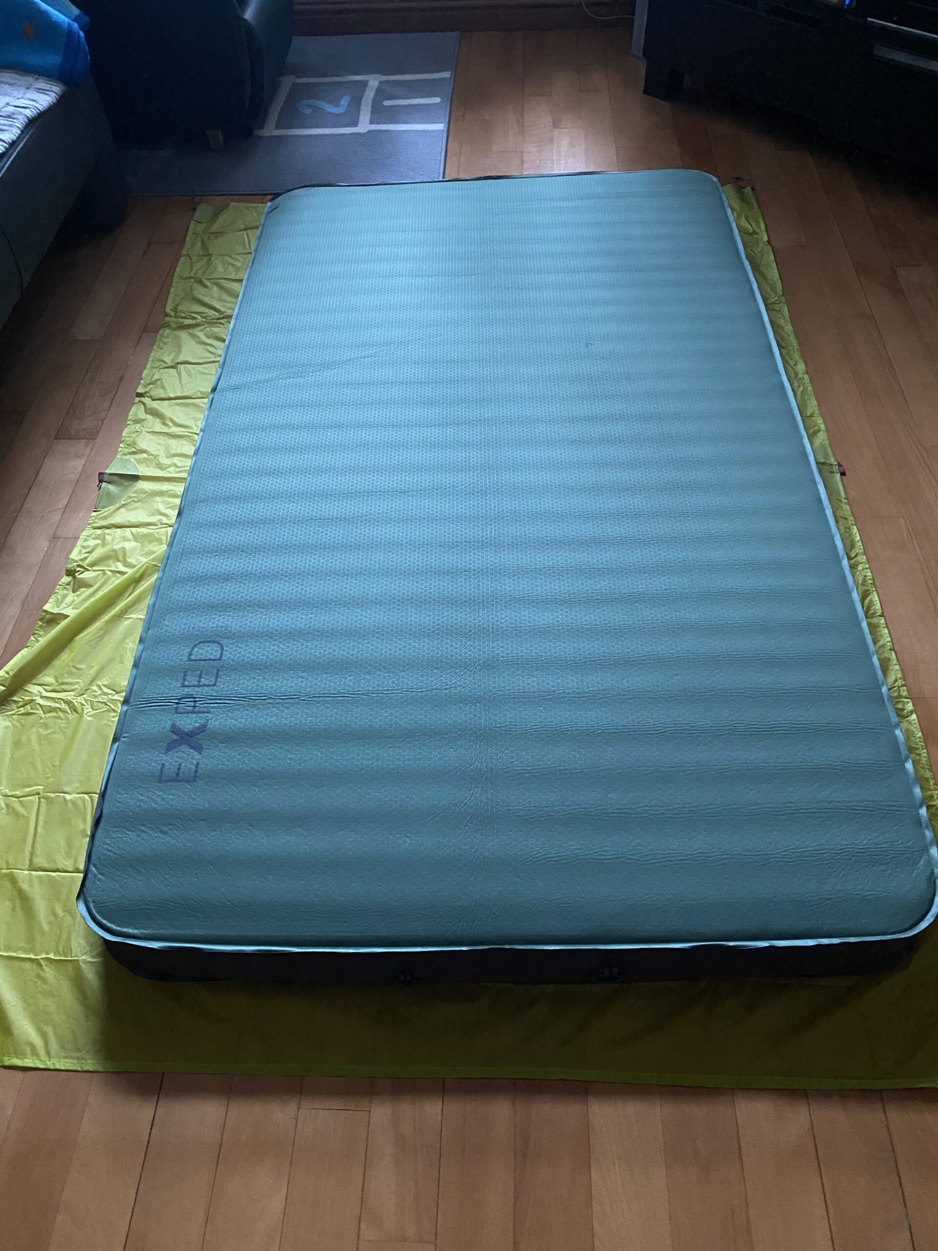 Exped MegaMat Auto Sleeping Pad with Wheel Cutouts | Self Inflating Foam Sleeping Mat, 4