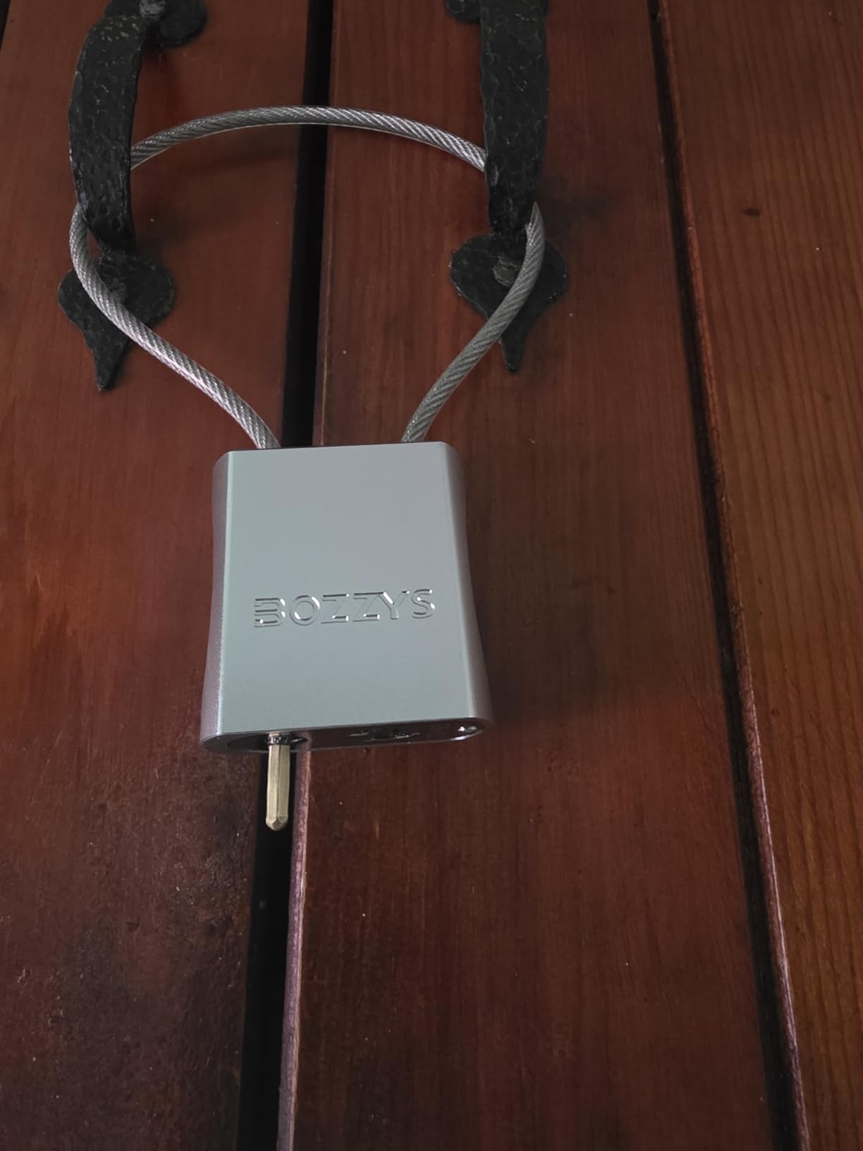 Cable Lock with 3 Keys | L 3.28ft(1m),D 1/6in(4mm) Adjustable Steel Cable Padlock | Aluminum Locks for Bikes, Gate, Lockers & Outdoor Gear | Weatherproof customer photo 1