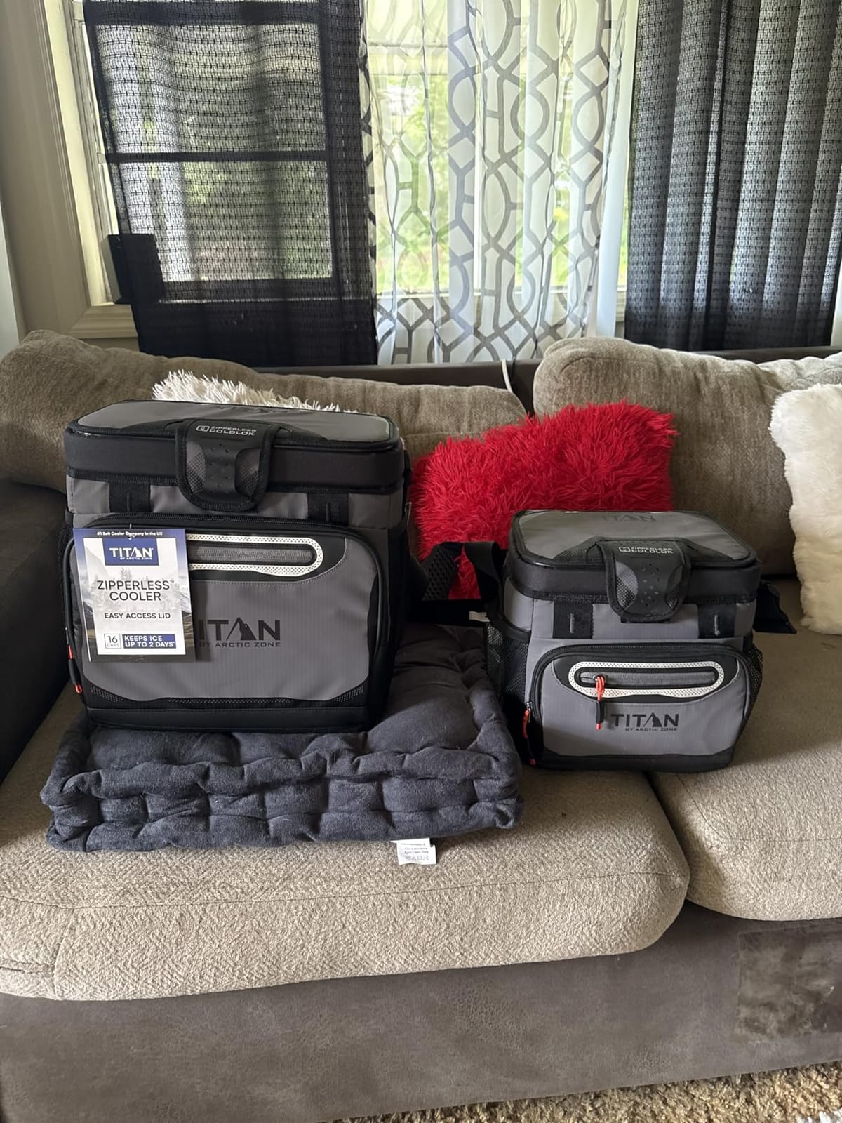 Titan by Arctic Zone Deep Freeze Cooler - Zipperless Hardbody Cooler - Deep Freeze Insulation, HardBody Liner, and SmartShelf customer photo 2