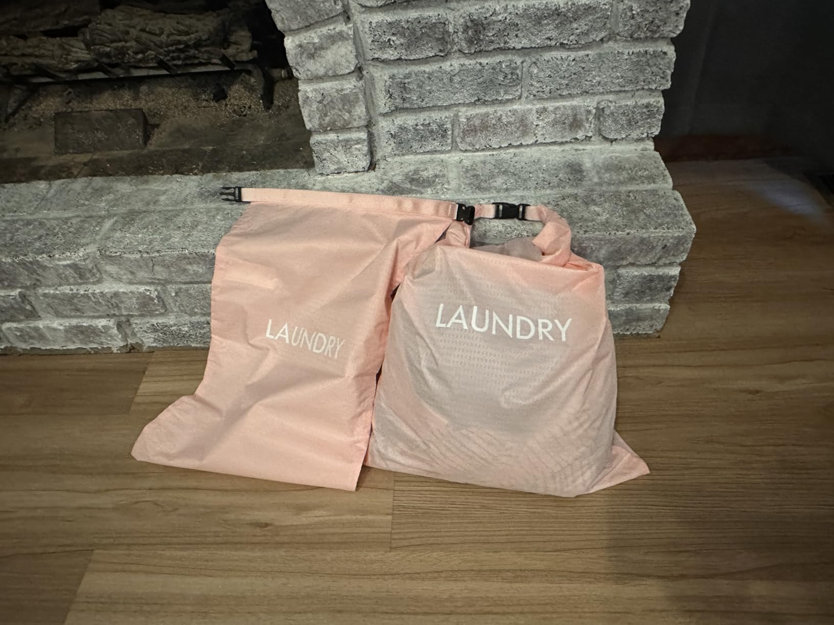 2 Pack Dirty Clothes Travel Bag, Waterproof Laundry Bag, Wet Dry Bag | Roll-Top Laundry Bag for Odor Control, Separating Dirty Clothes, Packable Space Saver Organizer for Gym, Swimming, Cruise customer photo 1