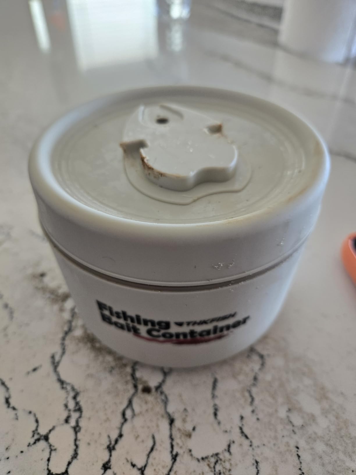THKFISH Fishing Bait Container, Stainless Steel Insulated Live Bait Storage, Worm Bait Holder customer photo 2
