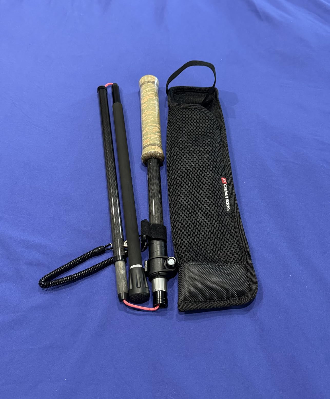 Pro Cork Wading Staff | X Carbon Tech Carbon Fiber Wading Stick customer photo 2
