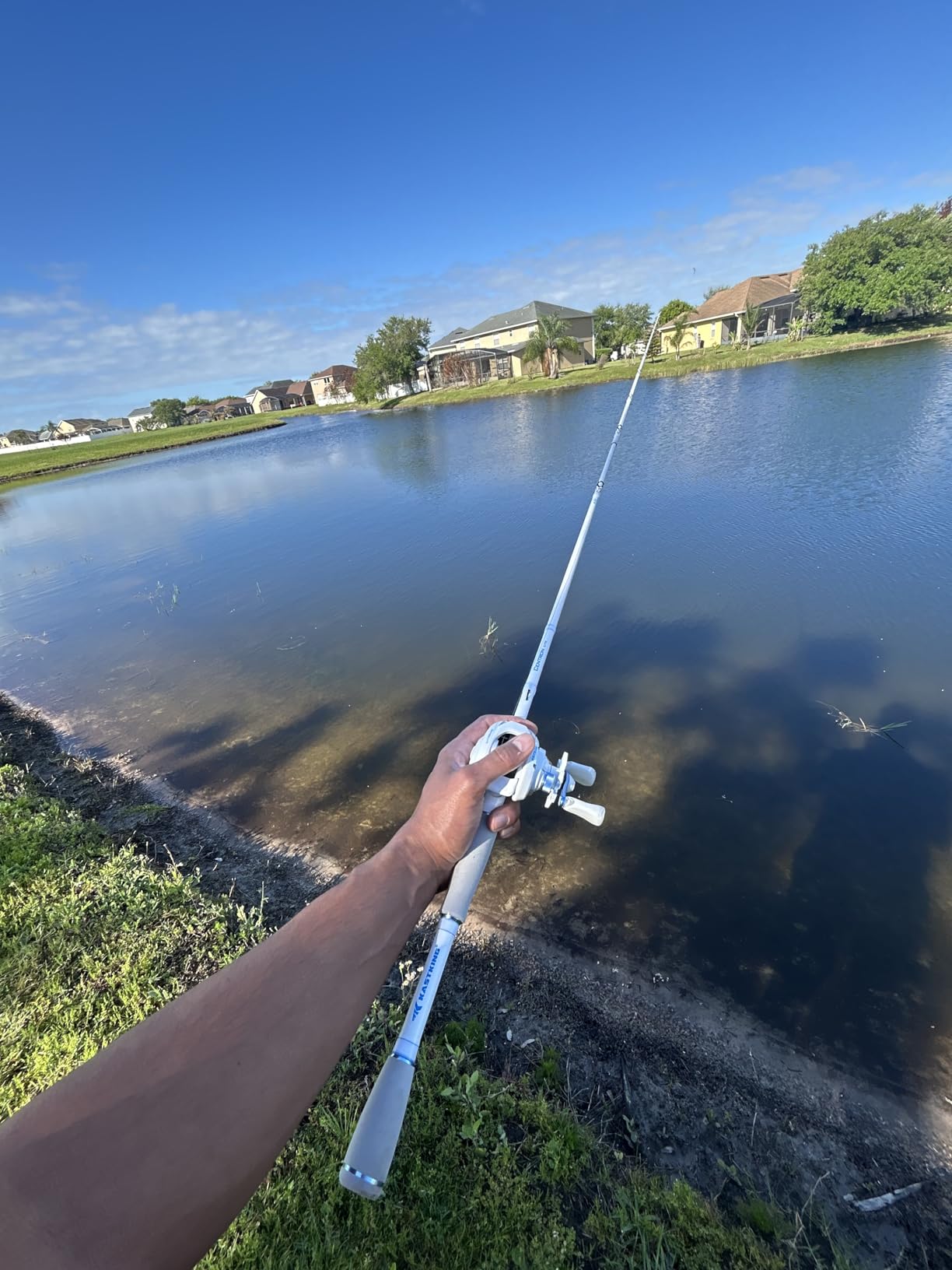 KastKing Lethal Blaze Twin-Tip Fishing Rod and Reel Combo | Baitcaster & Spinning Combo, 2-Piece Rod Blanks, Backup Tip Section, Flame-Inspired Design, EVA Handle, Freshwater customer photo 1