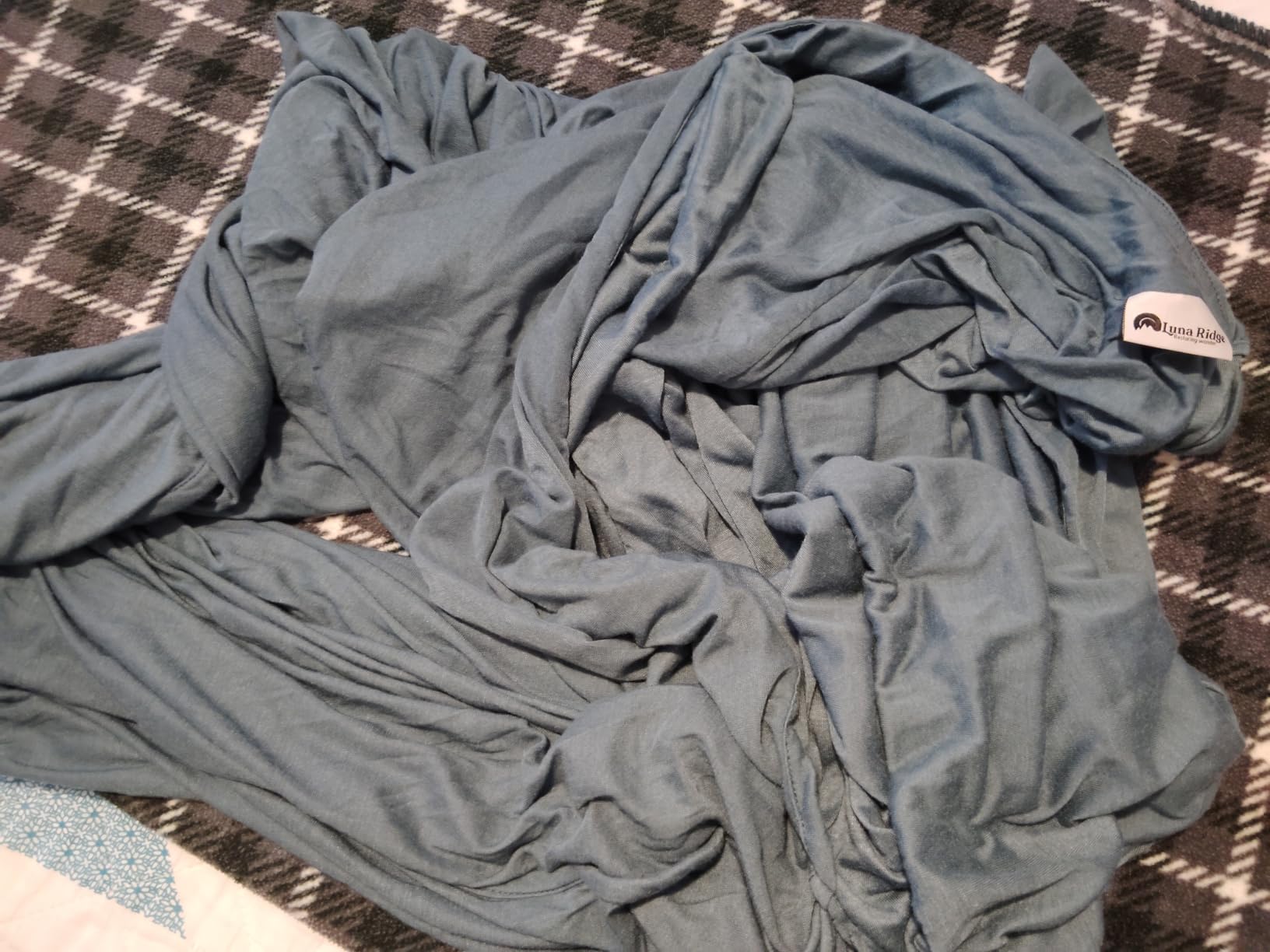 Sleeping Bag Liner for Hot or Cold Weather Camping, Ultra-Soft, Washable 86x35