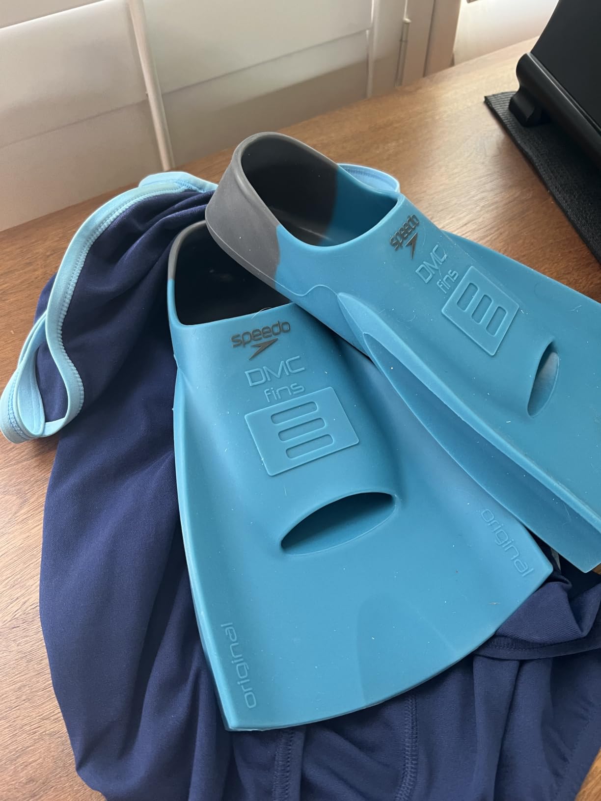 Speedo Unisex-Adult Swim Training Fins Silicone customer photo 1