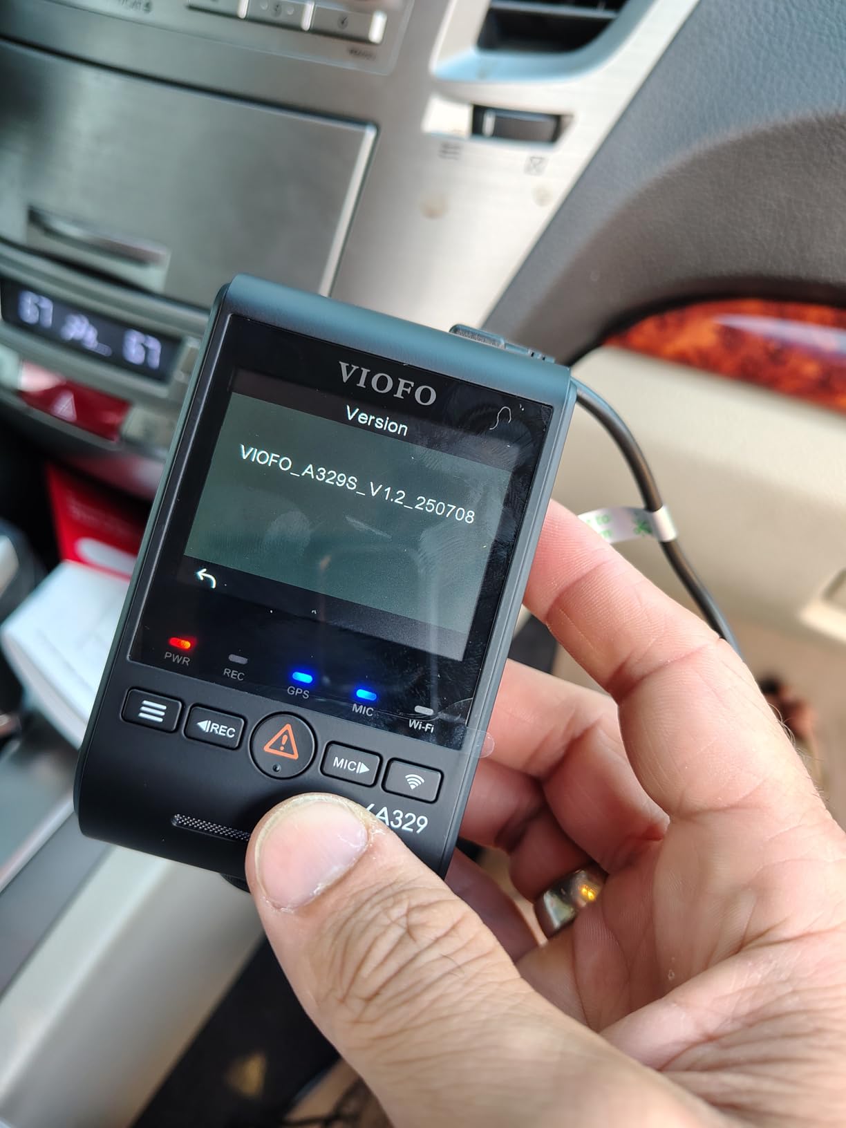 VIOFO A329S 4K 60FPS Dash Cam Front and Rear, STARVIS 2 HDR, Wi-Fi 6 | 4K Front + 2K Rear, Dual STARVIS 2 Sensors, Low-Light Clarity, Power-Saving Parking Mode, GPS & Up To 4TB SSD Support customer photo 2