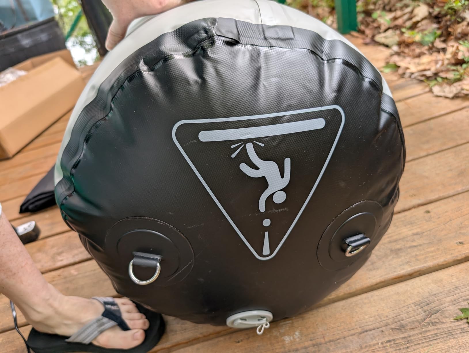 Inflatable Large Boat Dock Bumpers and Fenders for Docking | Made of Heavy-Duty PVC, Provide Reliable Protection for Fishing Boat, Pontoon Boat, Yachts and Jet Ski customer photo 1
