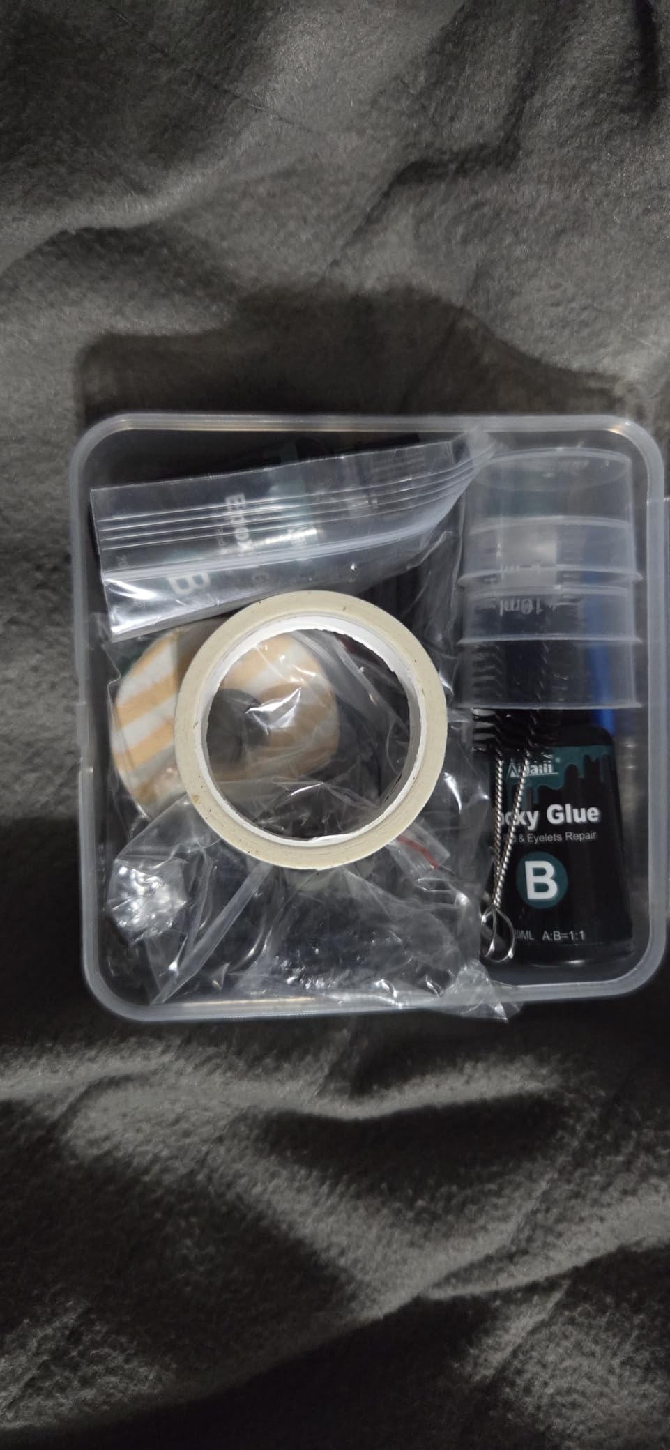 Fishing Rod Repair Kit - 3-in-1 Fishing Pole Complete Supplies Kit for Rod Tips, Fishing Rod & Guide Eyelets Replacement, with Epoxy Glue, Wrapping Thread, Other Fishing Accessories & Gear customer photo 1
