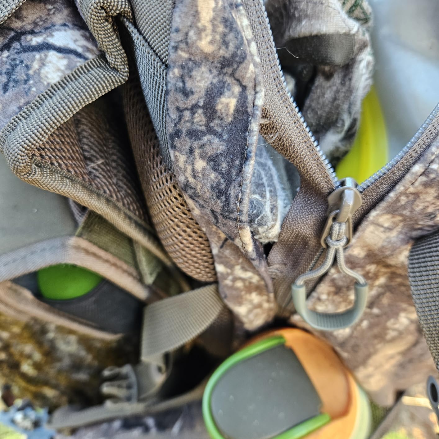 Hunting Backpack for men Silent Fabric Rifle Bow Carry System Hunting Gear | Weight 2.9 pounds, For Deer and Elk Hunting, Waterproof Camo Hunting Packs for Men customer photo 1