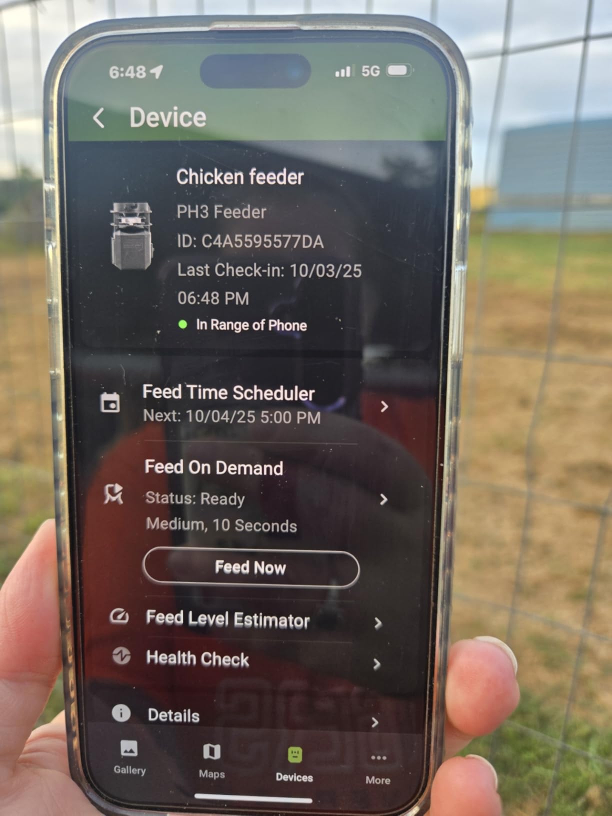 Moultrie 250 Lb Pro Hunter III Tripod Feeder - Bluetooth App Control customer photo 1