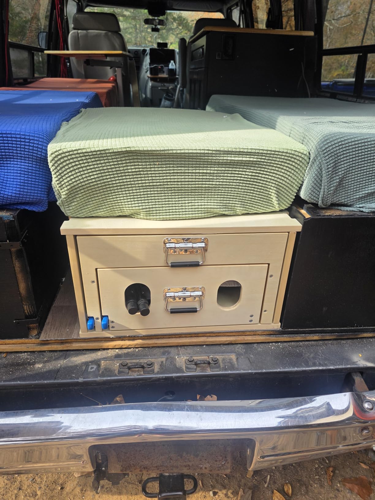 Slide-Out Overland Kitchen Box, Foldable Outdoor Cooking Gear for SUV Car Camping Overlanding customer photo 2