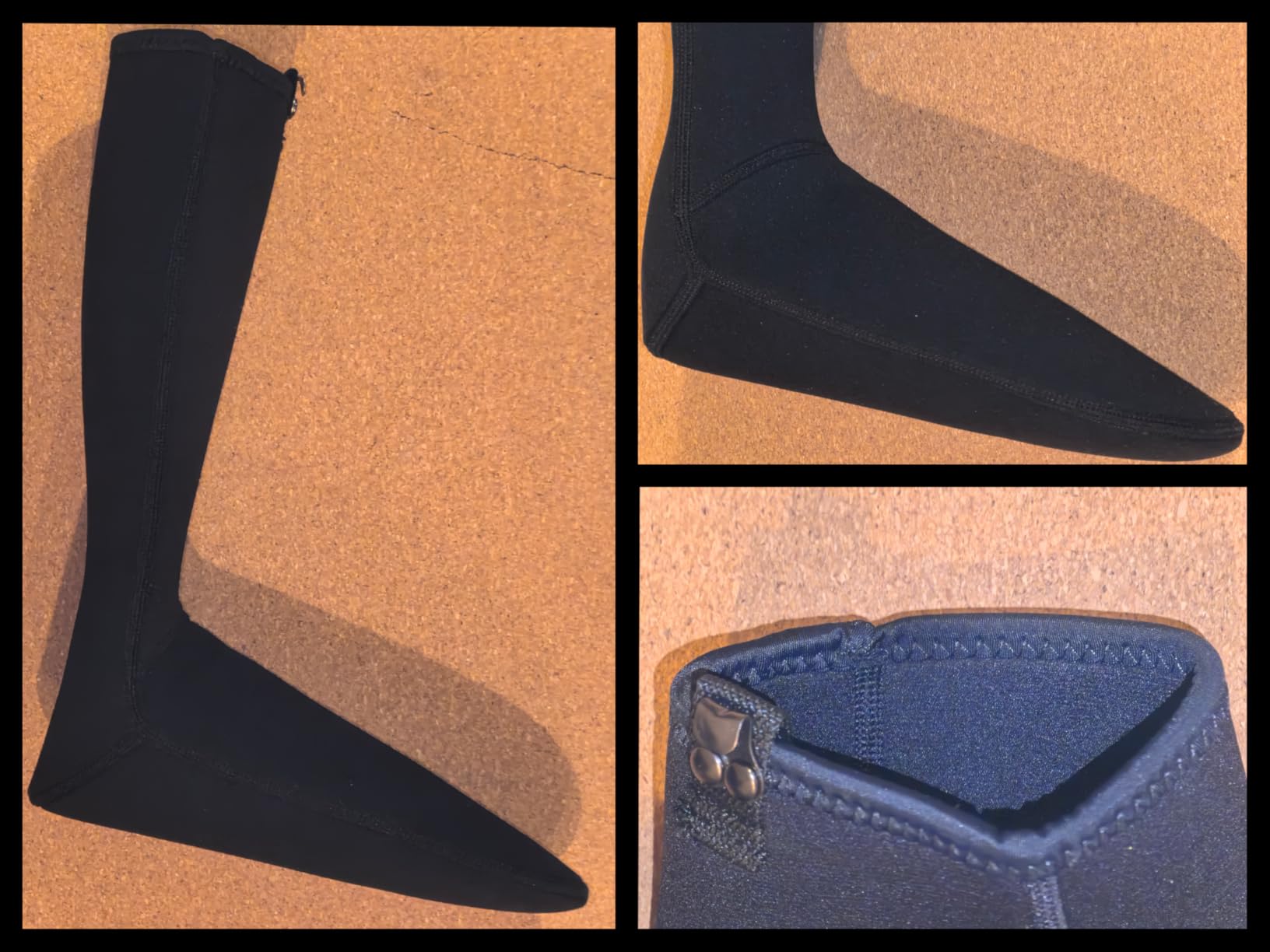 3.5mm Neoprene Guard Wading Socks Fast-Draining for Men Women customer photo 2