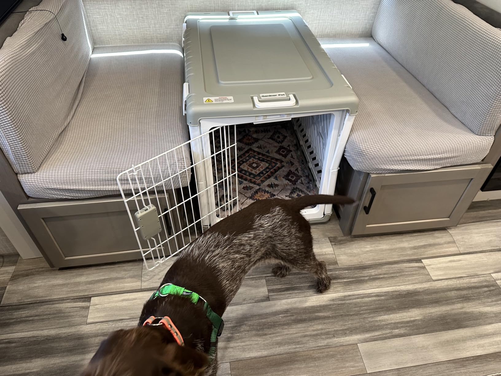 Collapsible Dog Crate for Large/Medium Dogs - 36