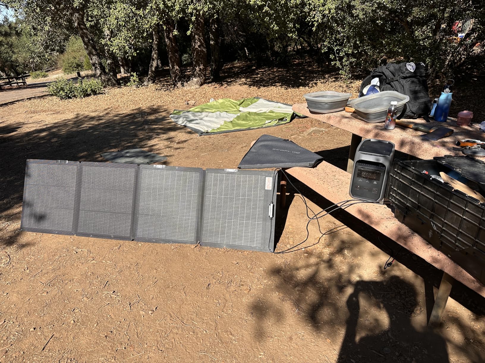 EF ECOFLOW Solar Generator Delta 3 Classic with 220W Solar Panel 1024Wh customer photo 2