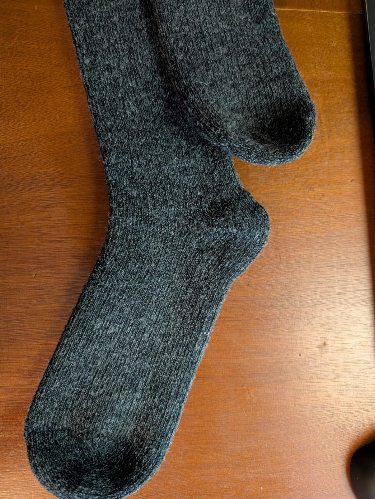Juclise Alpaca Wool Thermal Boot Socks for Men and Women customer photo 2