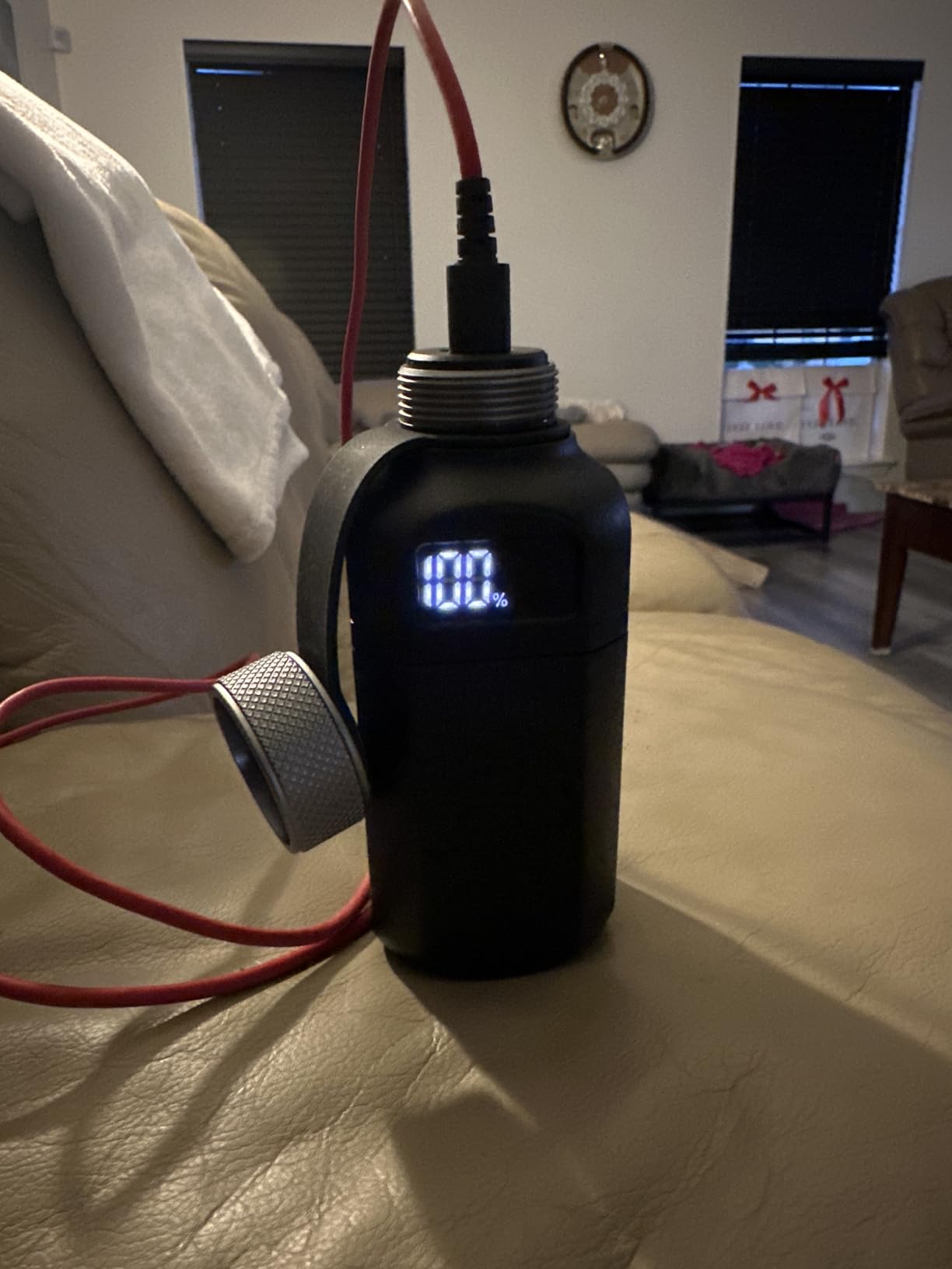 20,000mAh Rugged Power Bank with Fast Charge USB-C PD, IP68 Waterproof Shockproof, Includes 420lm Bright Camping Lantern, Tactical Outdoor Charger for Hiking Camping Survival Emergency customer photo 2