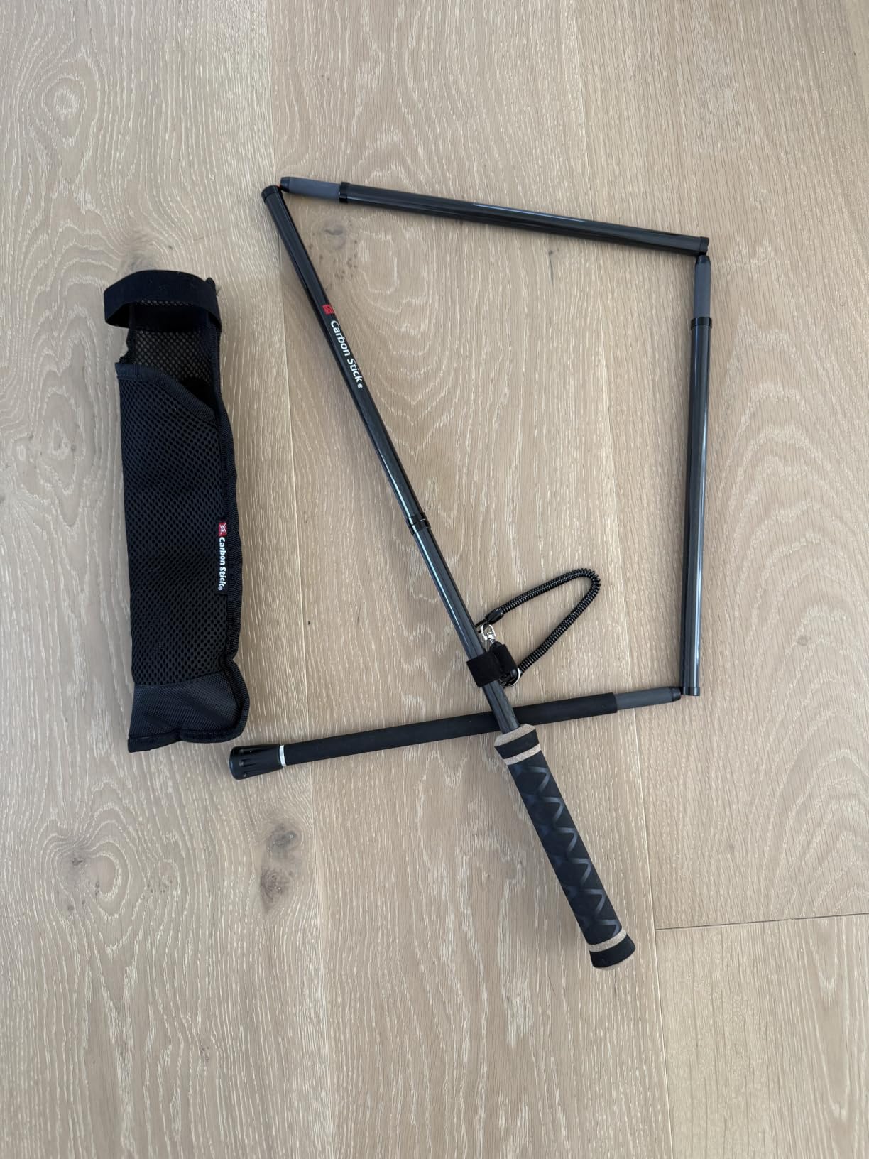 QD Wading Staff | X Carbon Tech Carbon Fiber Wading Stick | Hybrid Cork Handle customer photo 1