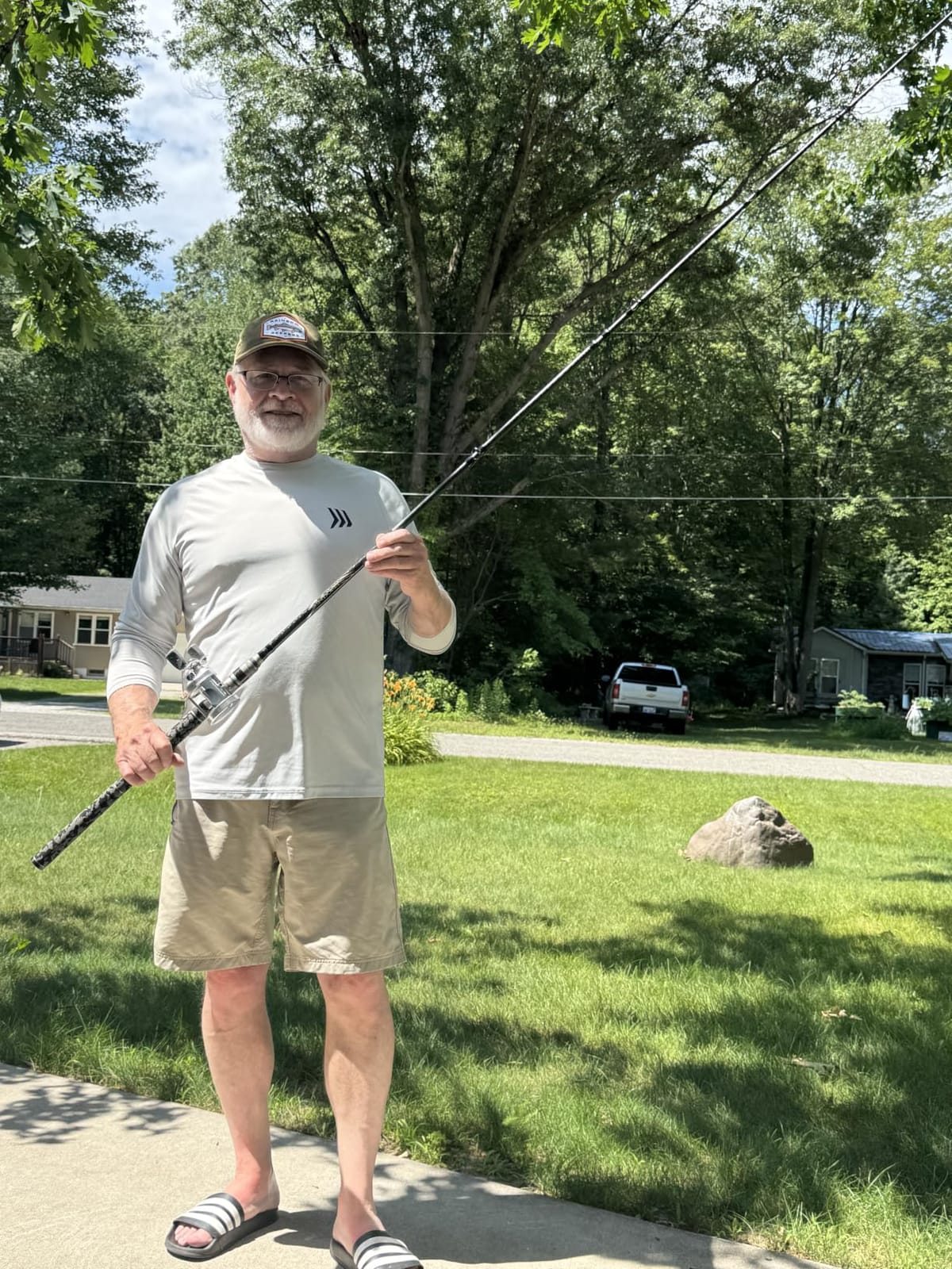 HANDING SINDOREI Heavy Fishing Rod, 2-Piece Heavy Casting & Spinning Rod | Big Game Rod Suitable for Swimbaits Jigs Catfish Musky Striper, Freshwater & Inshore Saltwater customer photo 2